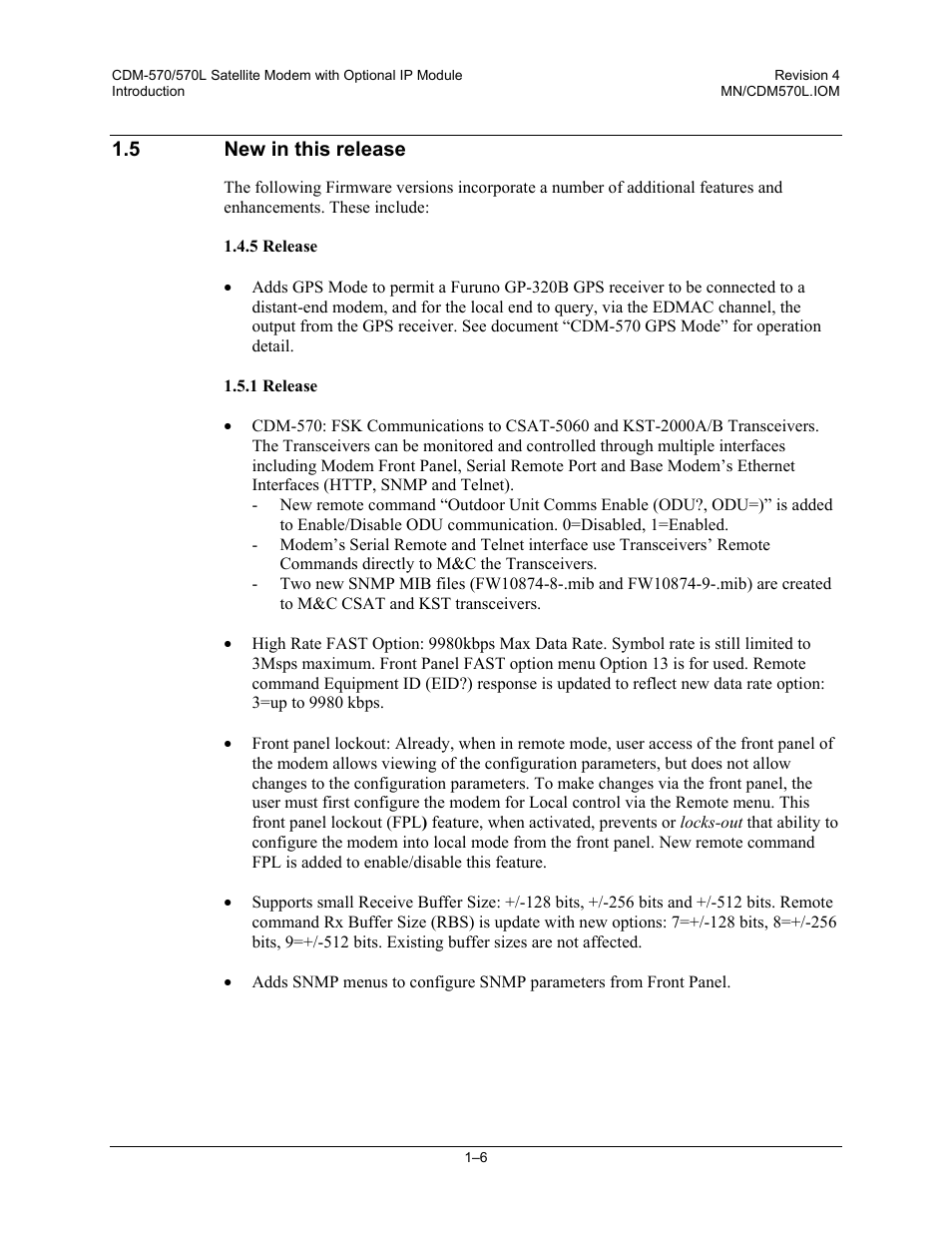 5 new in this release | Mocomtech CDM-570 User Manual | Page 104 / 452