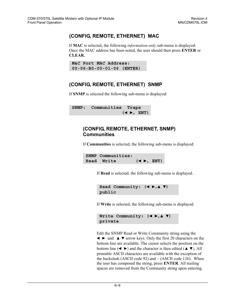 Mocomtech CDM-570 User Manual | Page 133 / 452