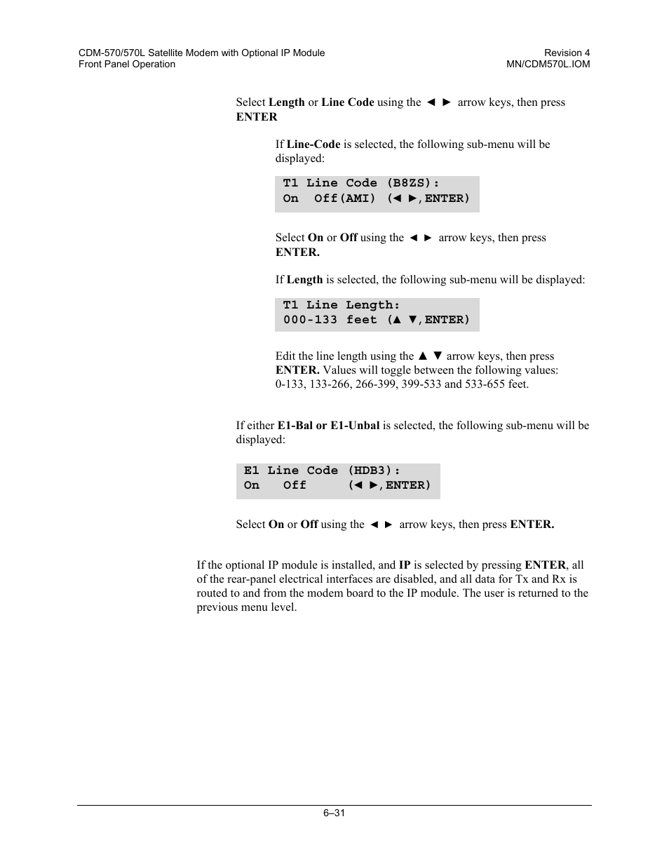 Mocomtech CDM-570 User Manual | Page 155 / 452