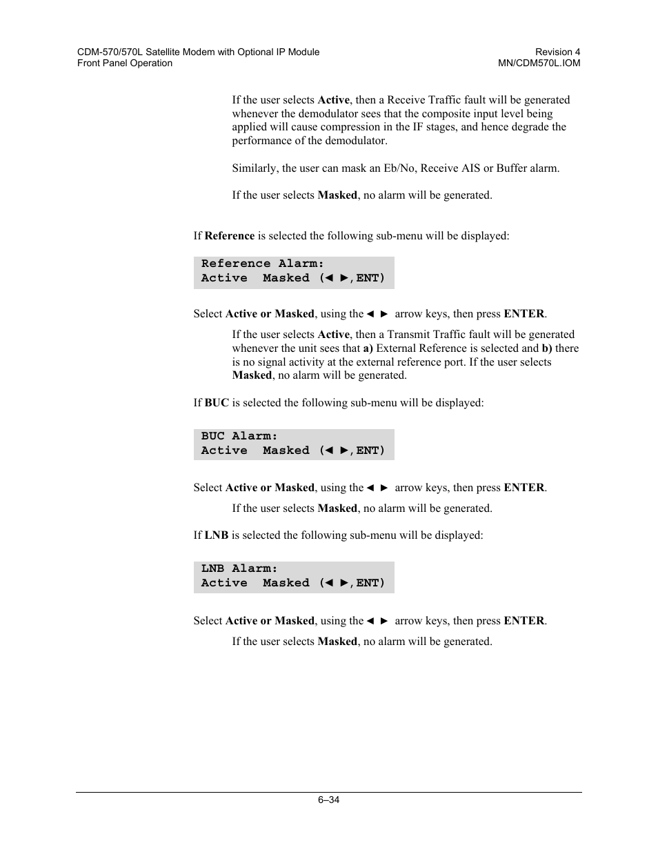 Mocomtech CDM-570 User Manual | Page 158 / 452