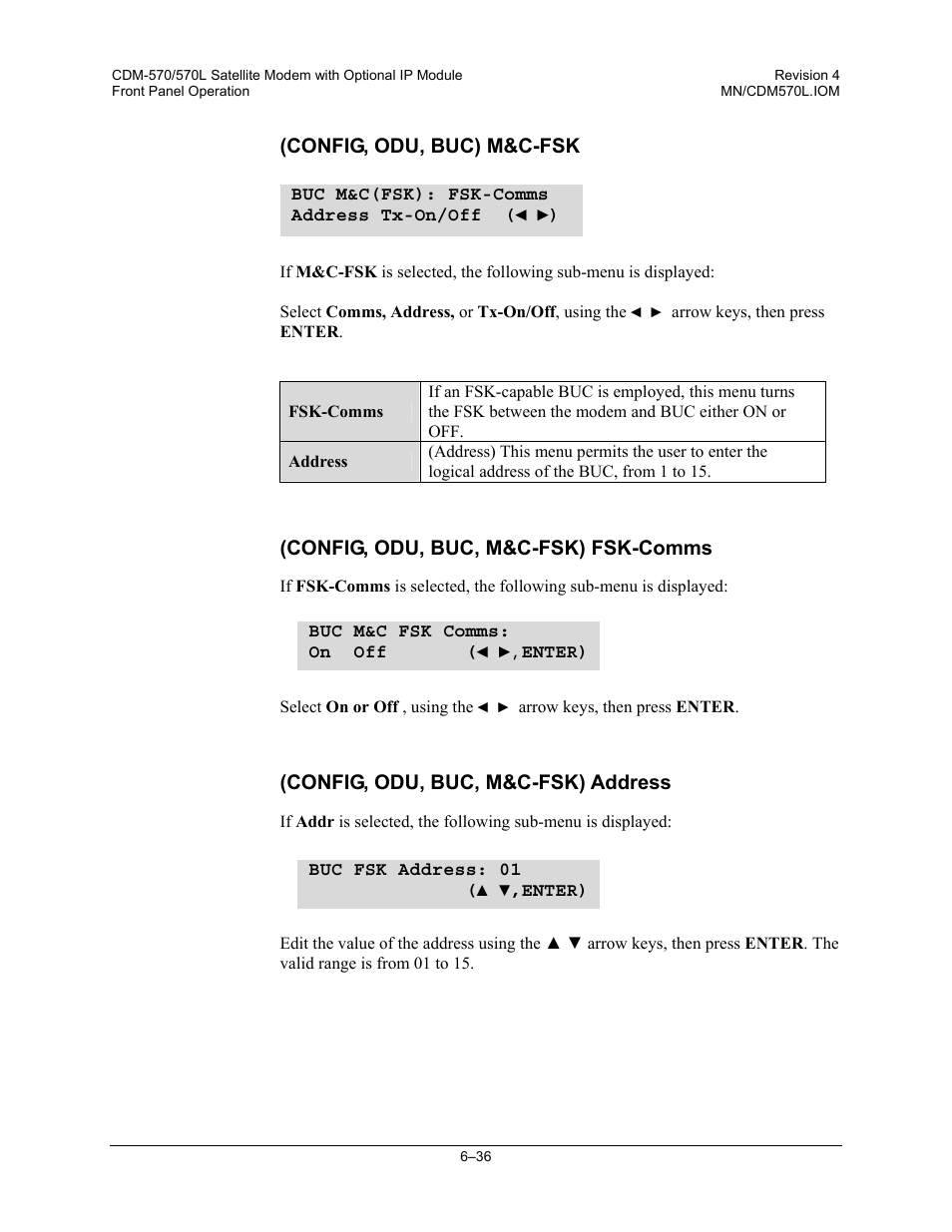 Mocomtech CDM-570 User Manual | Page 160 / 452
