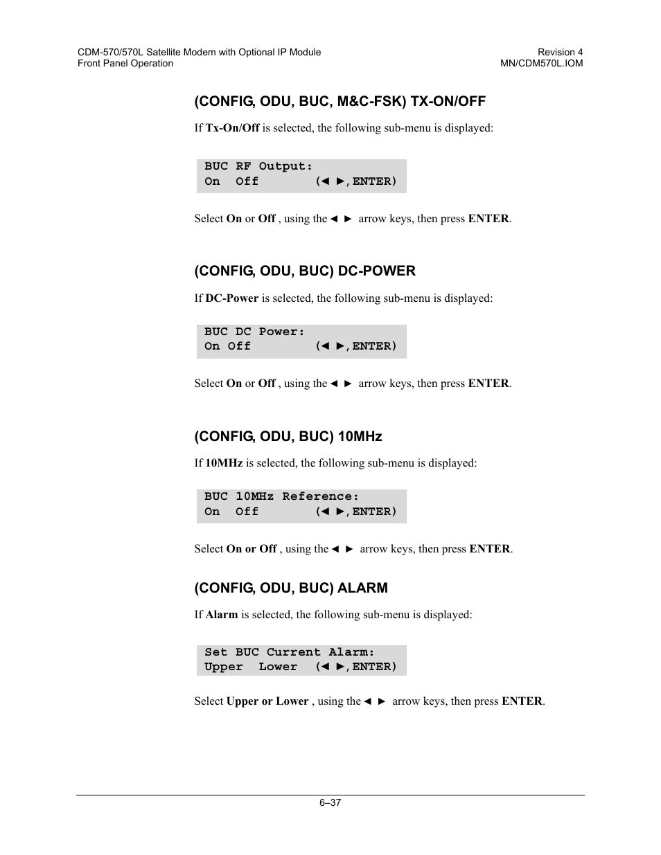 Mocomtech CDM-570 User Manual | Page 161 / 452