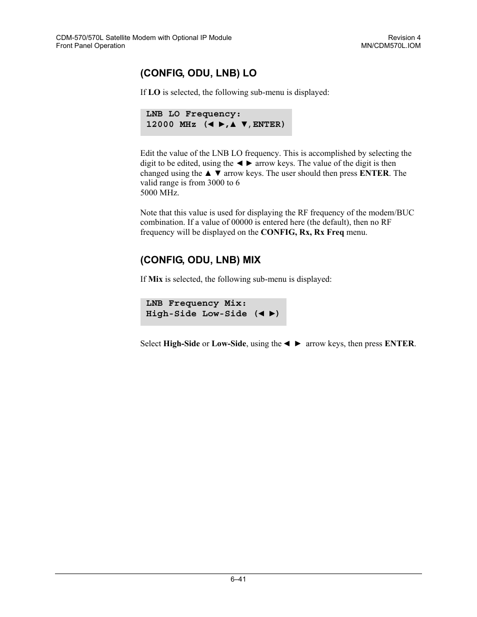 Mocomtech CDM-570 User Manual | Page 165 / 452