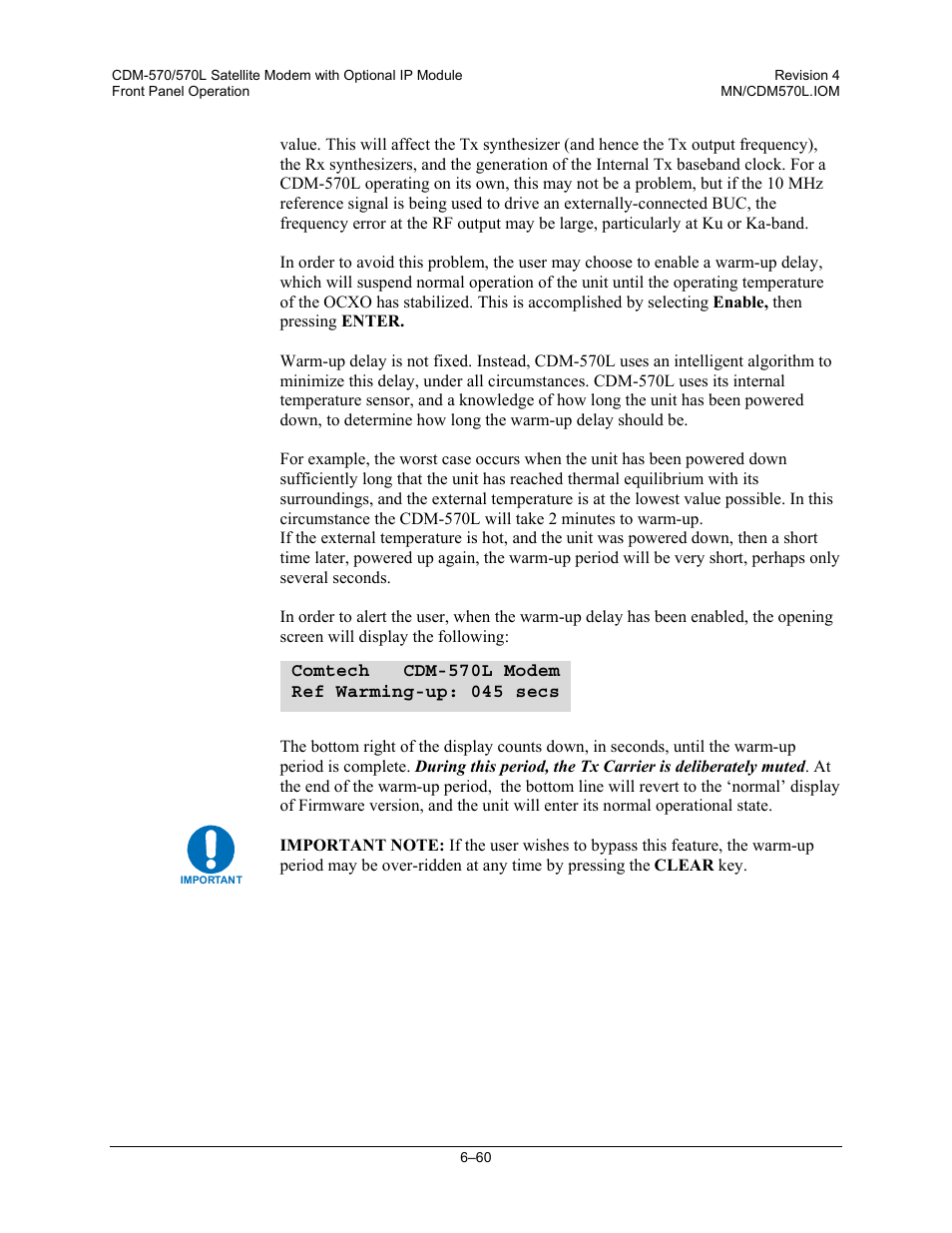 Mocomtech CDM-570 User Manual | Page 184 / 452