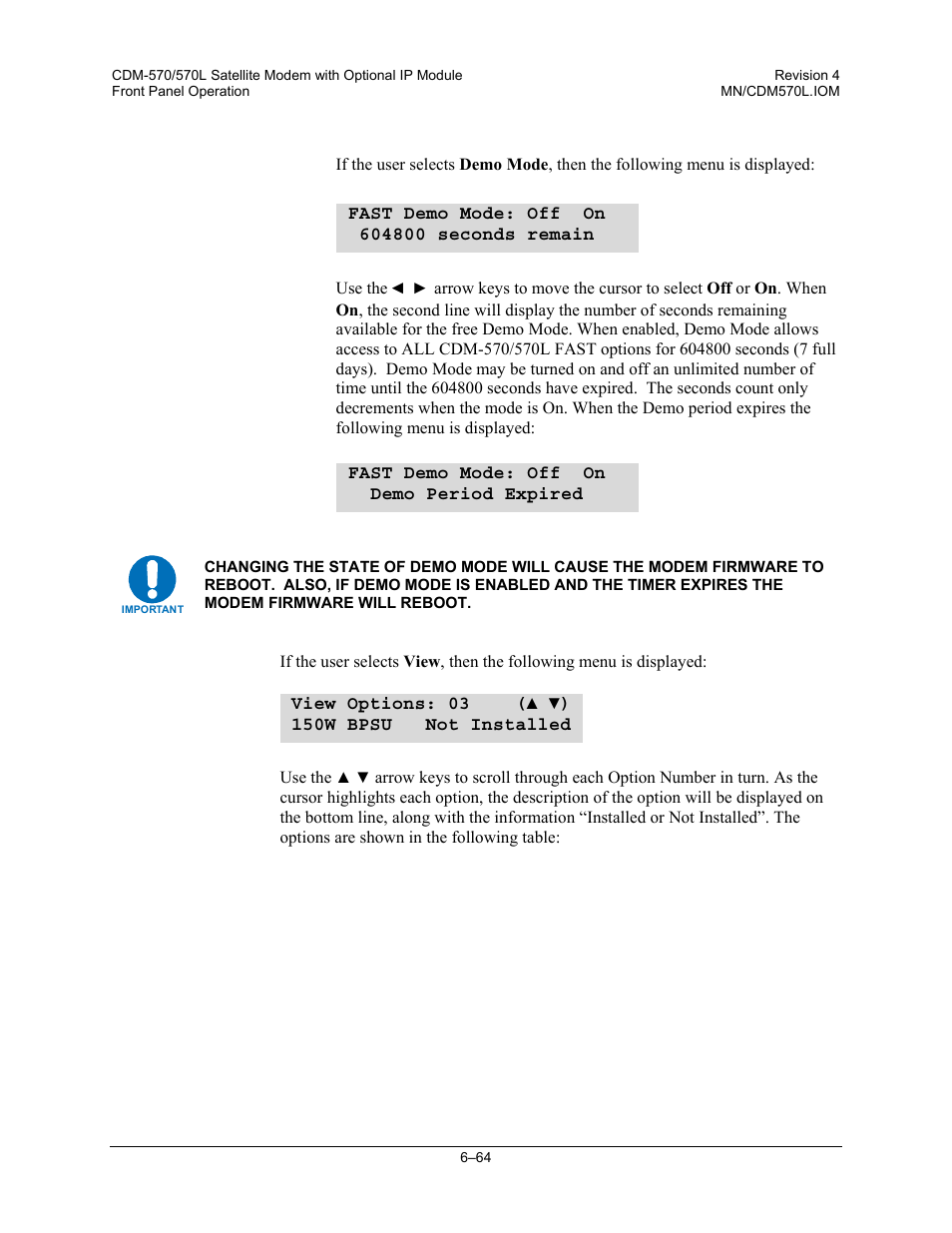 Mocomtech CDM-570 User Manual | Page 188 / 452