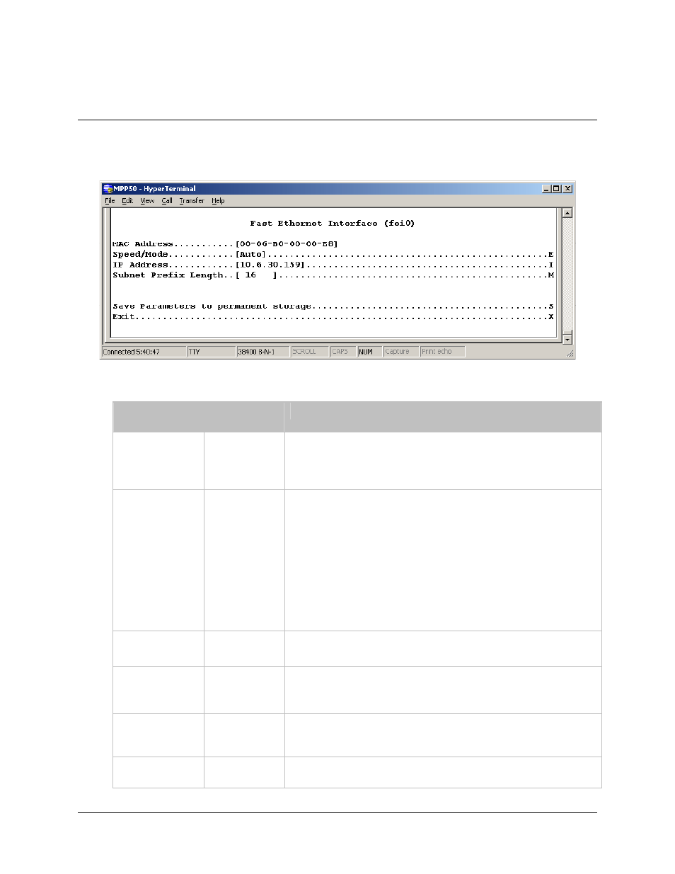 1 ethernet interface page | Mocomtech CDM-570 User Manual | Page 322 / 452