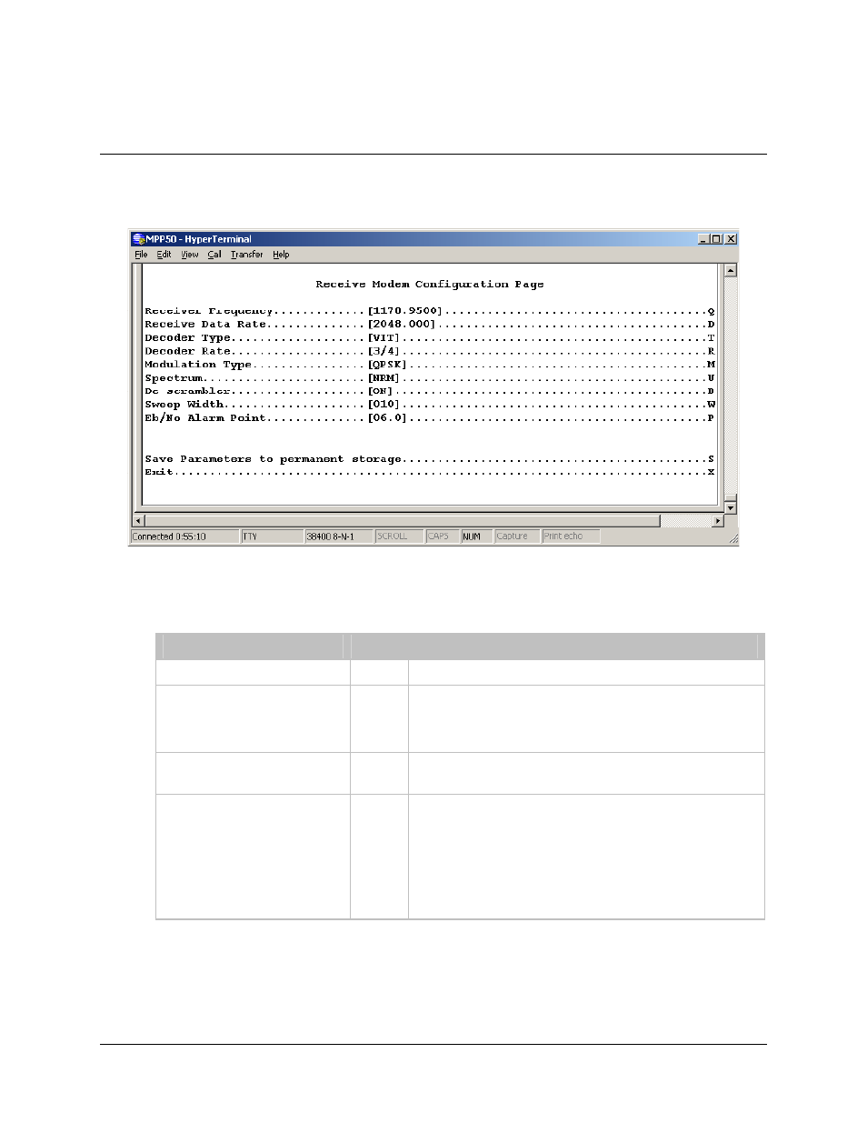 2 receive modem configuration page | Mocomtech CDM-570 User Manual | Page 348 / 452