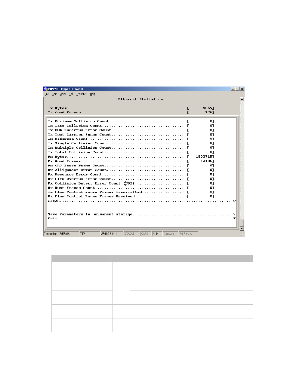 3 ethernet statistics page | Mocomtech CDM-570 User Manual | Page 366 / 452
