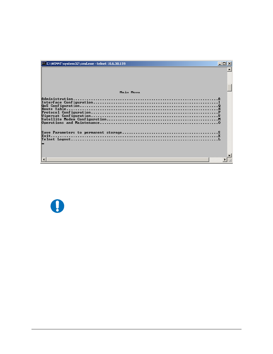 10 telnet - logout option | Mocomtech CDM-570 User Manual | Page 377 / 452