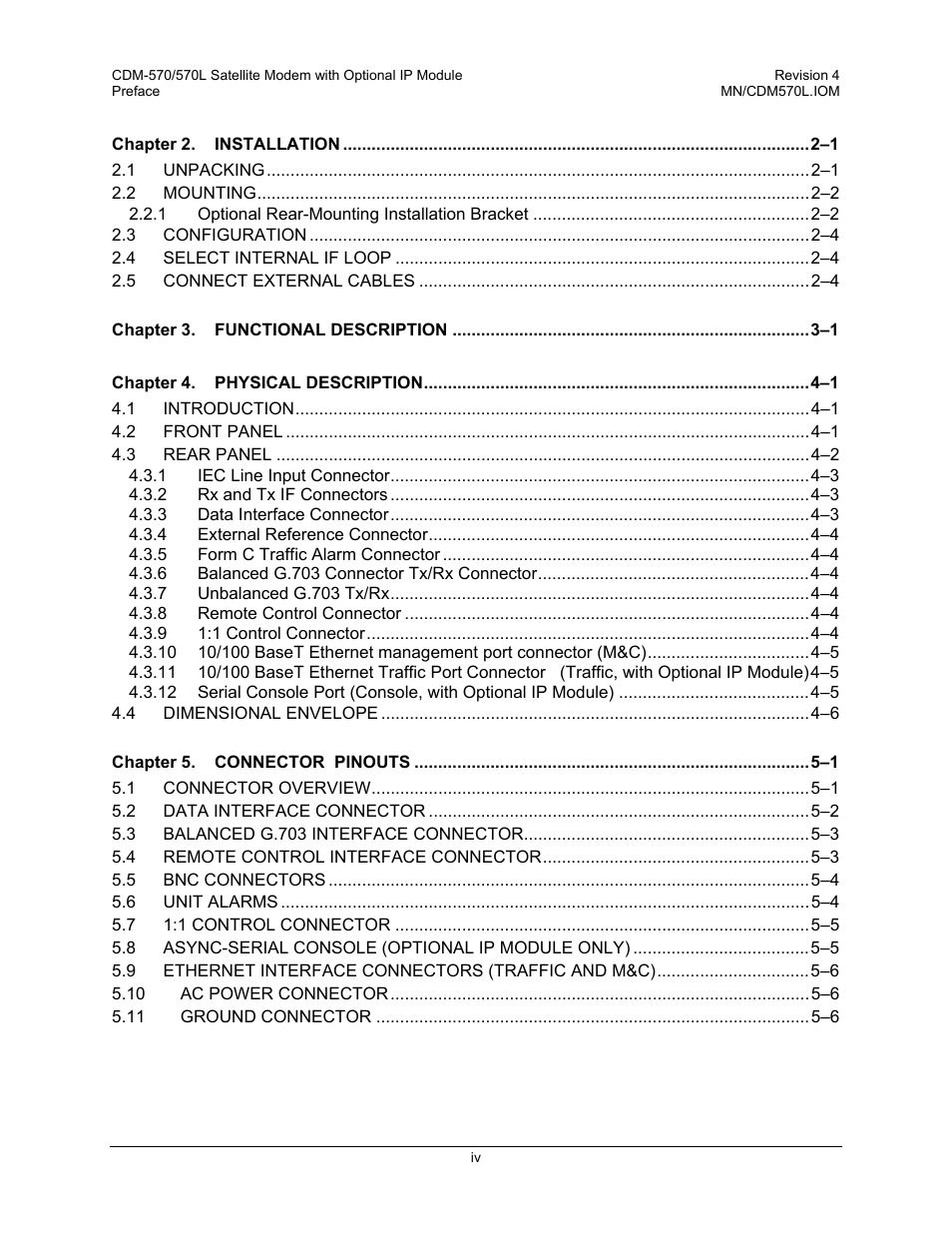 Mocomtech CDM-570 User Manual | Page 82 / 452