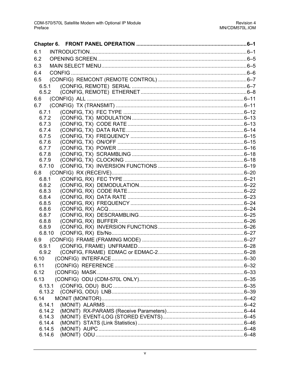 Mocomtech CDM-570 User Manual | Page 83 / 452