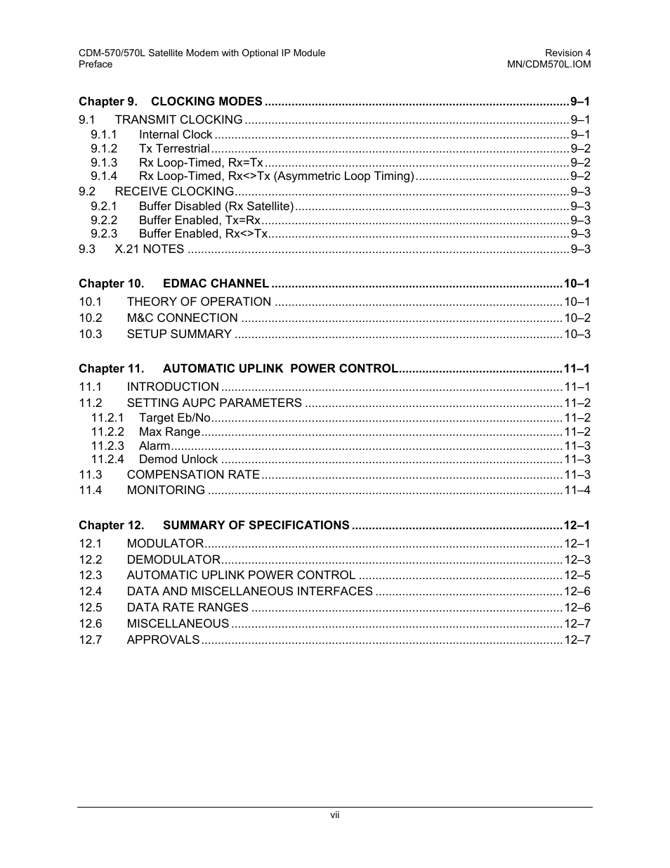 Mocomtech CDM-570 User Manual | Page 85 / 452