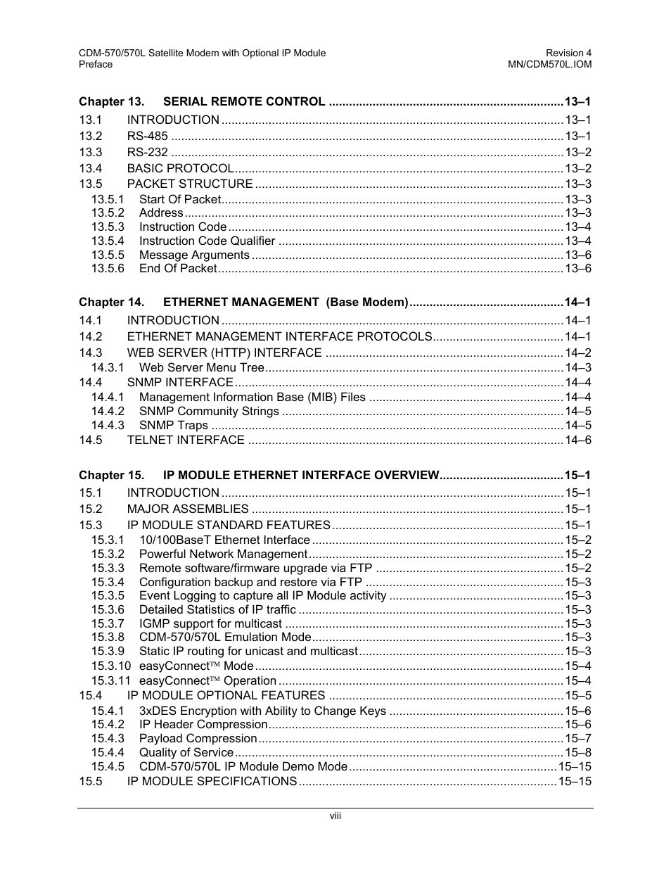 Mocomtech CDM-570 User Manual | Page 86 / 452