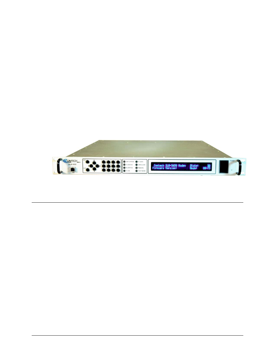 Chapter 1. introduction | Mocomtech SLM-5650 User Manual | Page 21 / 188