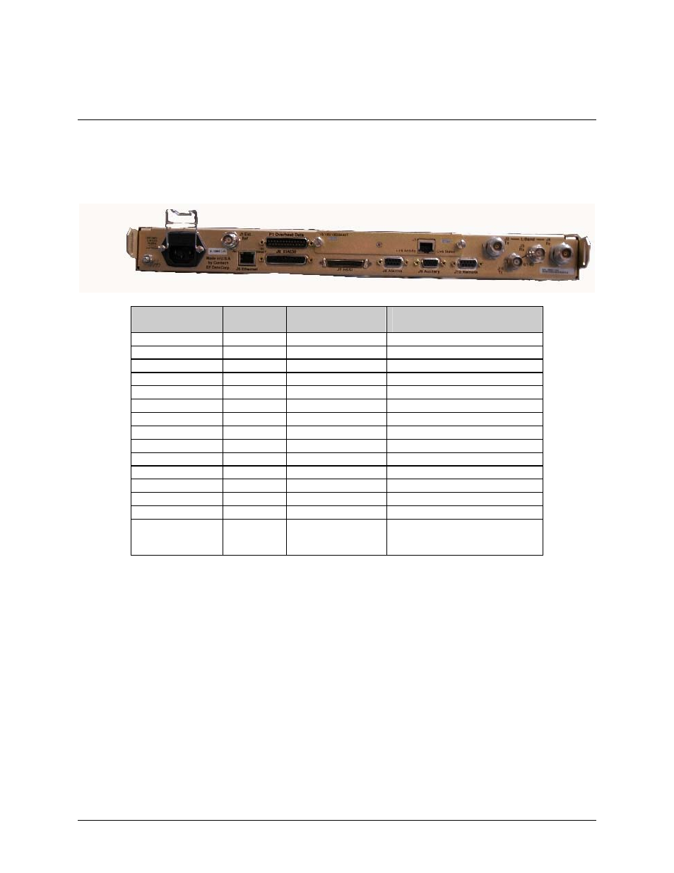 3 external connections | Mocomtech SLM-5650 User Manual | Page 42 / 188