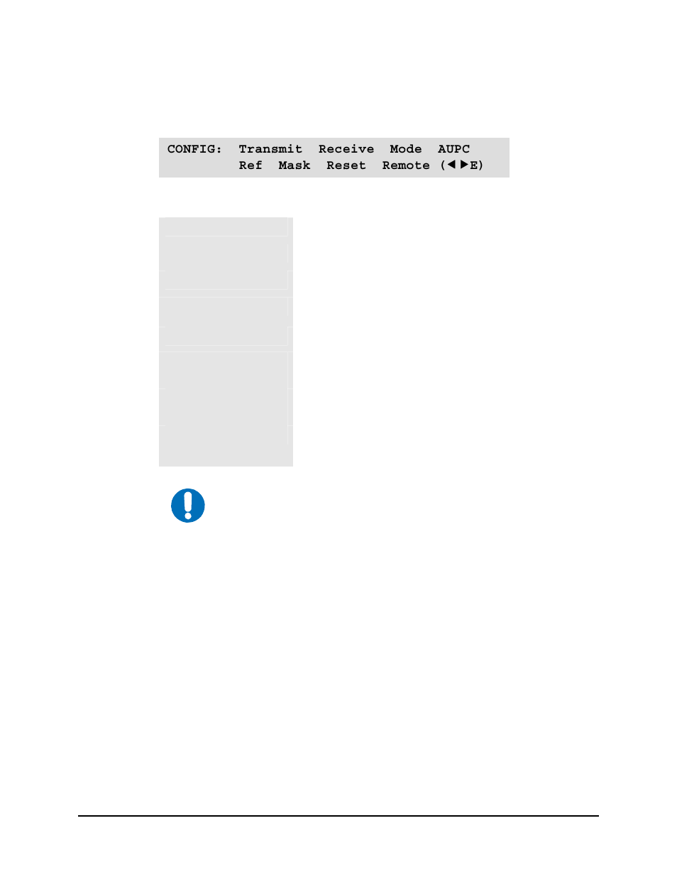 1 select: config | Mocomtech SLM-5650 User Manual | Page 77 / 188