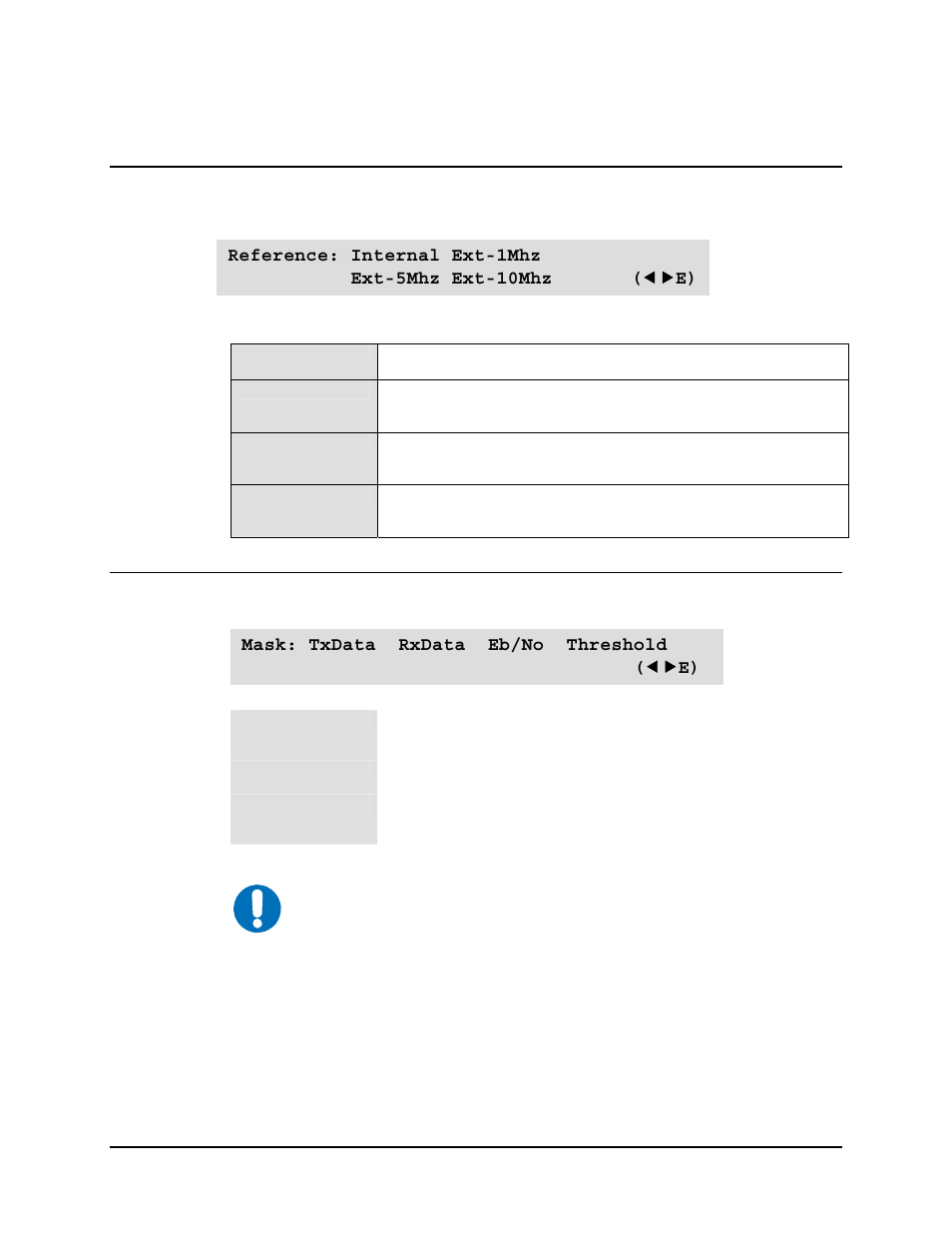 5 select: config: ref, 6 select: config: mask | Mocomtech SLM-5650 User Manual | Page 88 / 188