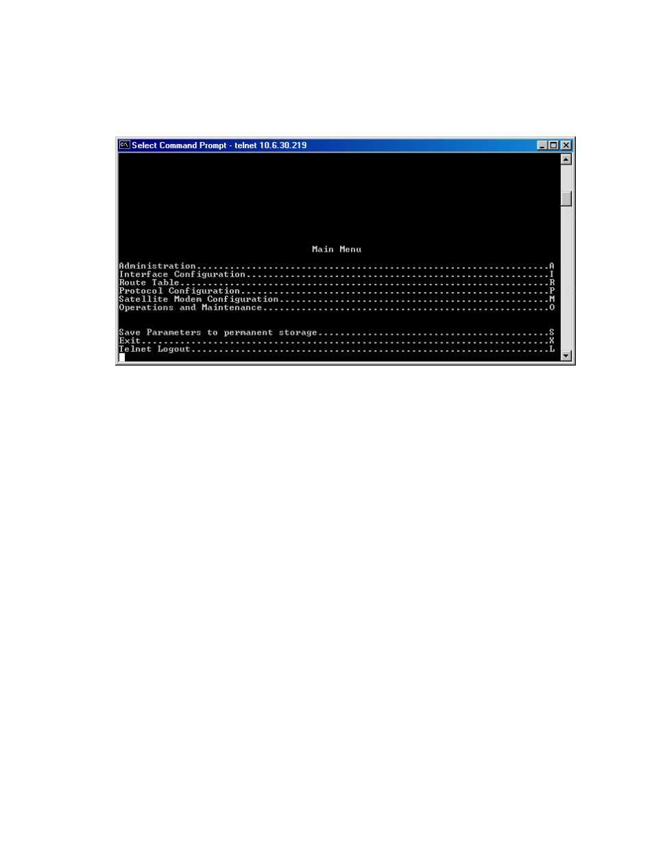 Telnet - logout option, 8 telnet - logout option | Mocomtech CIM-550 User Manual | Page 199 / 460