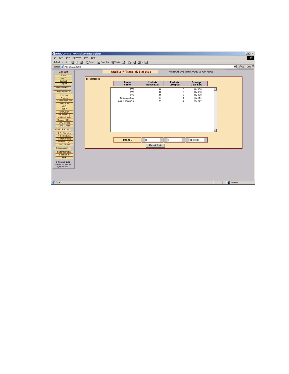 1 ip t | Mocomtech CIM-550 User Manual | Page 226 / 460