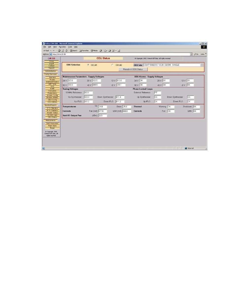 5 odu s | Mocomtech CIM-550 User Manual | Page 232 / 460
