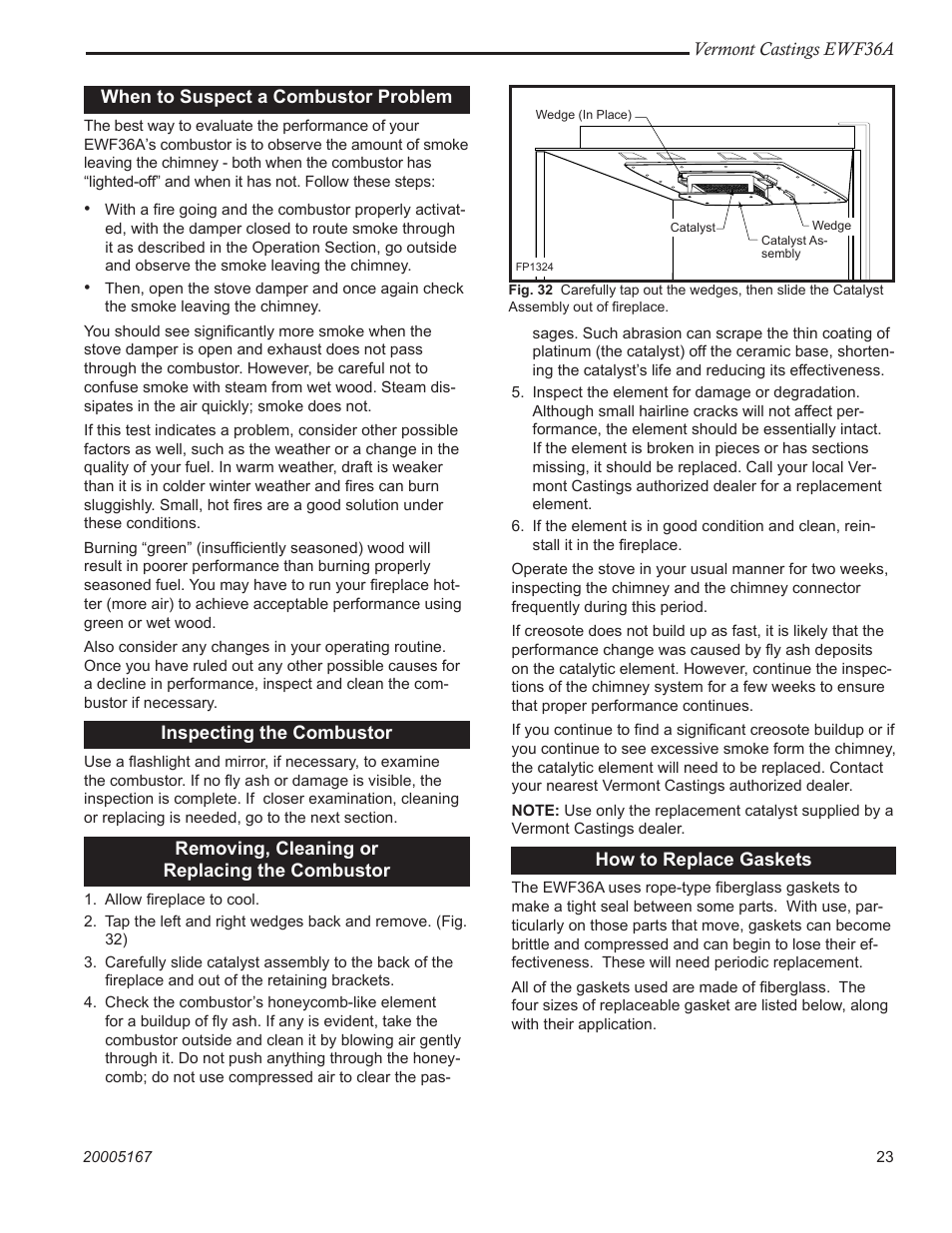 MHP EWF36A User Manual | Page 23 / 32