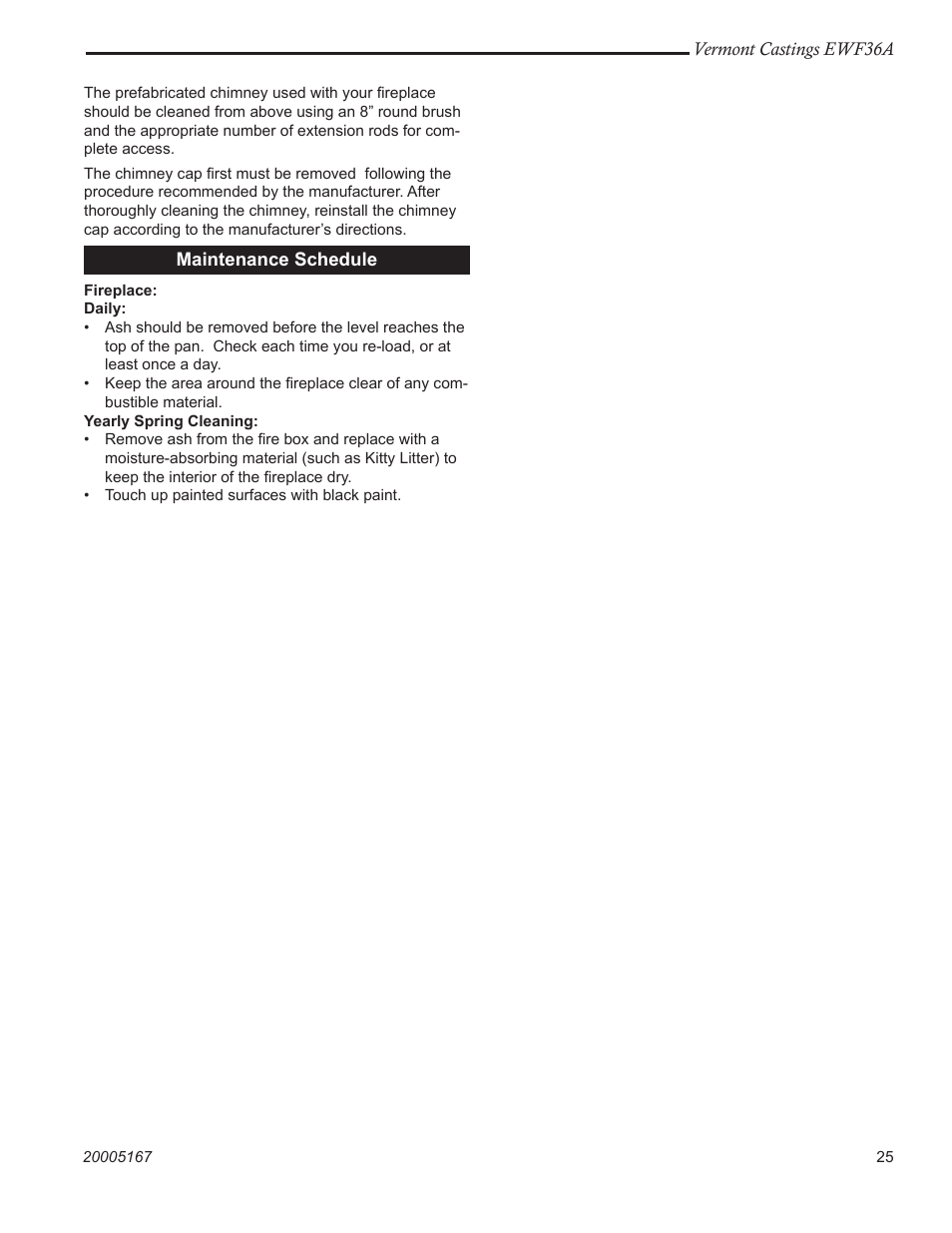MHP EWF36A User Manual | Page 25 / 32