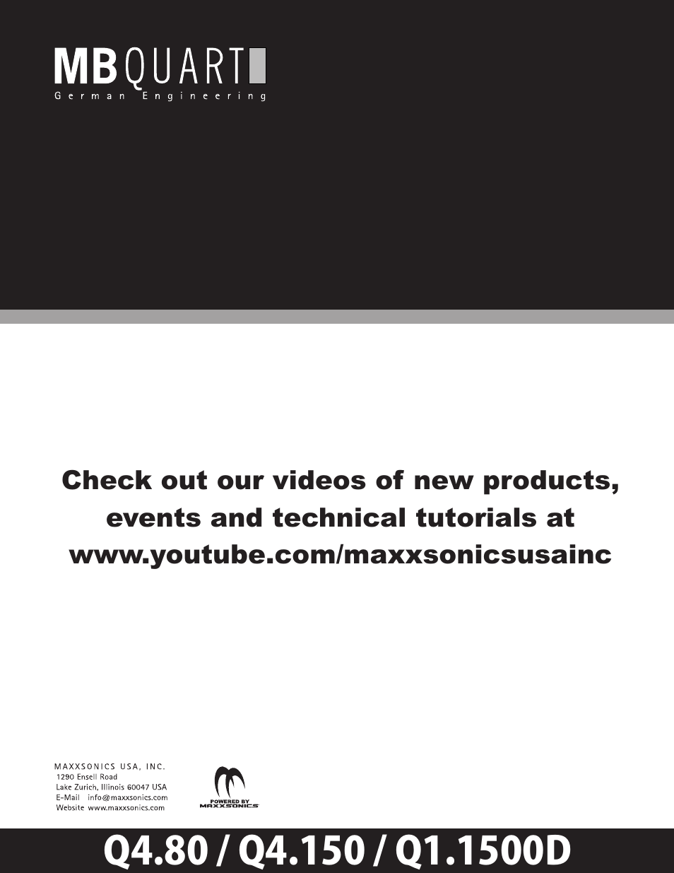 MB QUART Q1.1500D User Manual | Page 13 / 13
