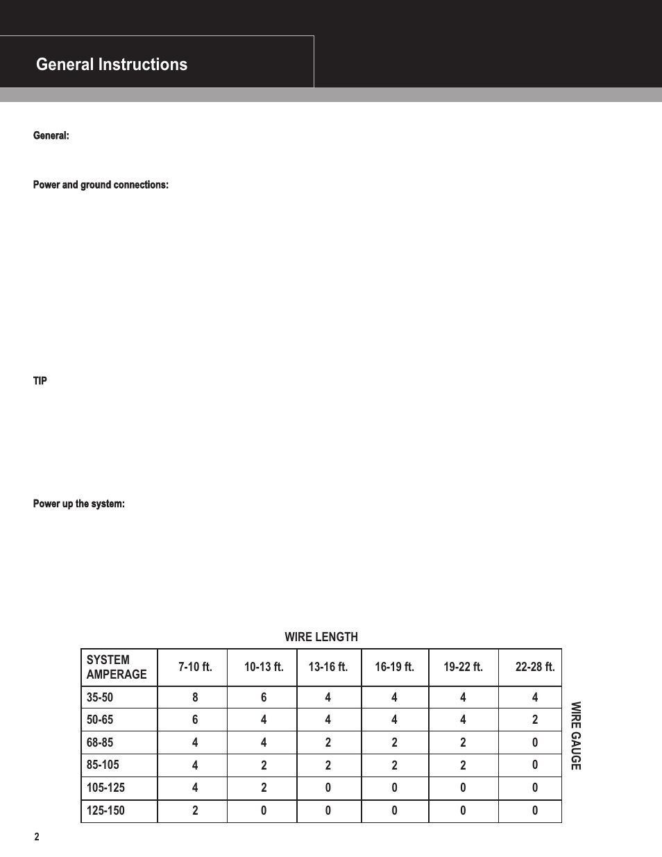 General instructions | MB QUART Q1.1500D User Manual | Page 3 / 13