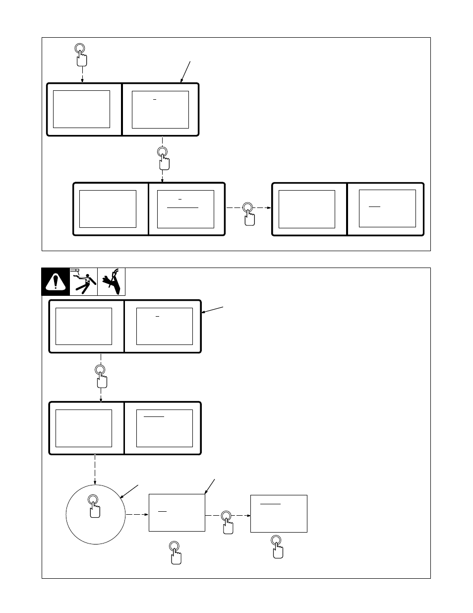 2. changing to mig welding, 3. setting preflow sequence display | Miller Electric Welder User Manual | Page 102 / 132