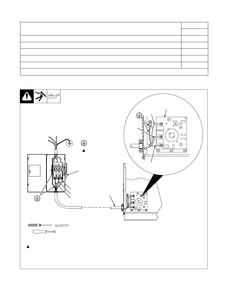 7. electrical service guide, 8. connecting input power | Miller Electric Welder User Manual | Page 21 / 132