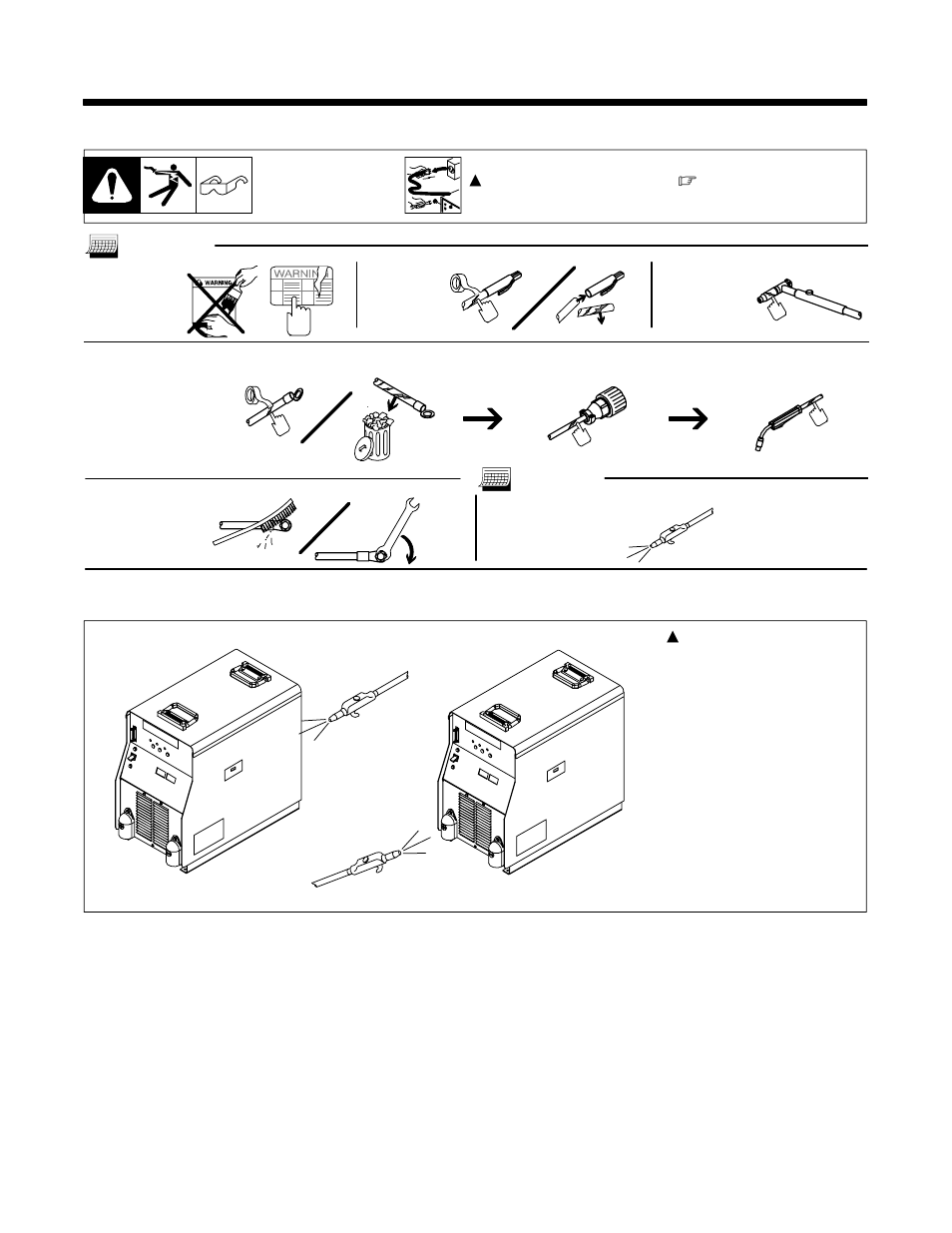 1. routine maintenance, 2. blowing out inside of unit | Miller Electric Welder User Manual | Page 31 / 132
