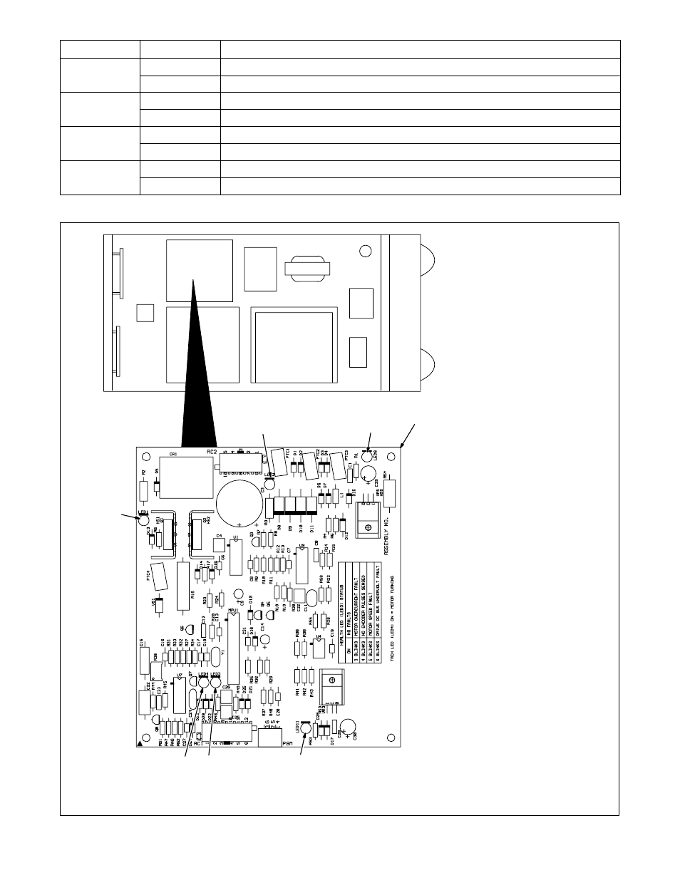 10. motor board pc13 diagnostic led’s | Miller Electric Welder User Manual | Page 39 / 132