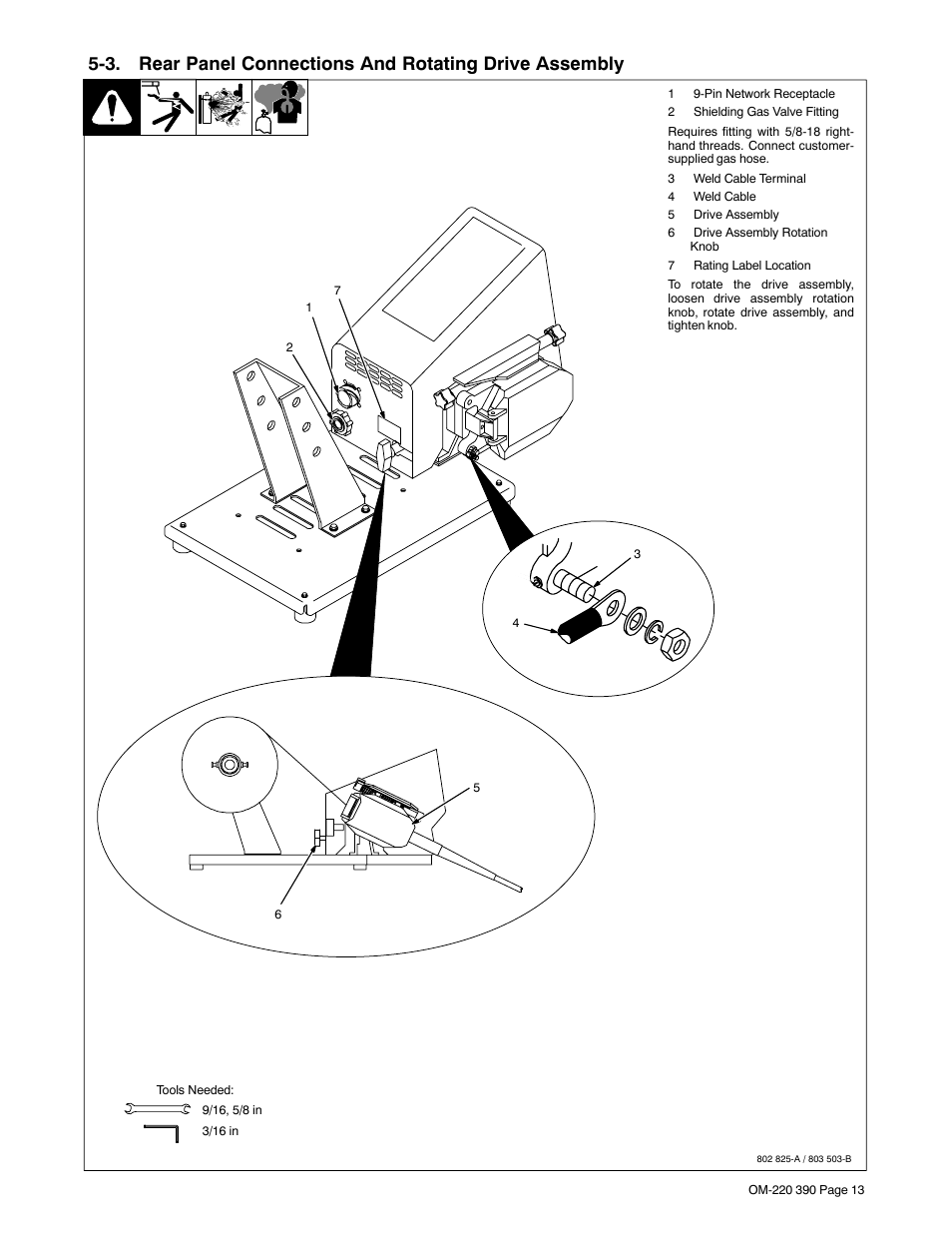 Miller Electric OM-220 390F User Manual | Page 17 / 48