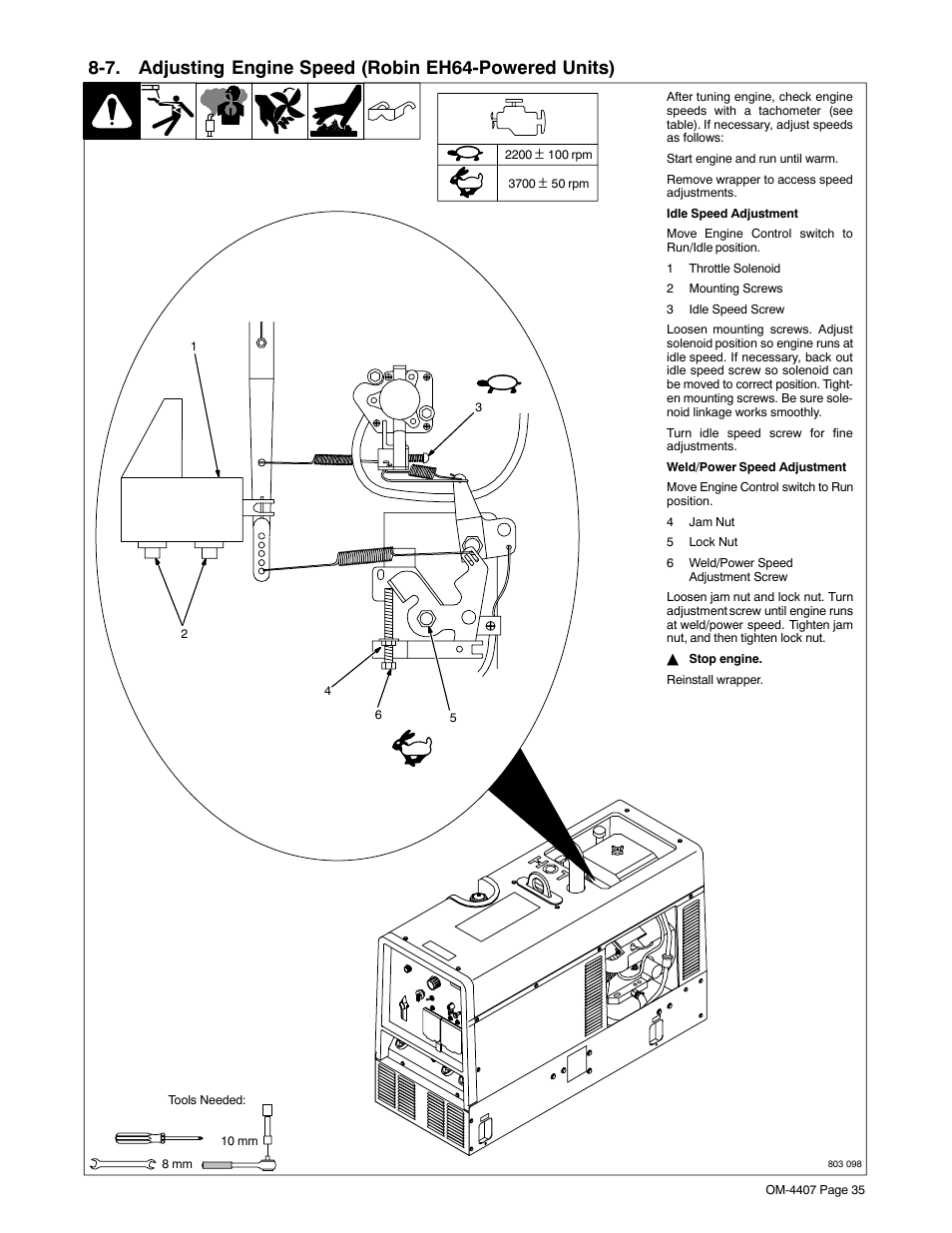 Miller Electric Trailblazer DC User Manual | Page 39 / 72