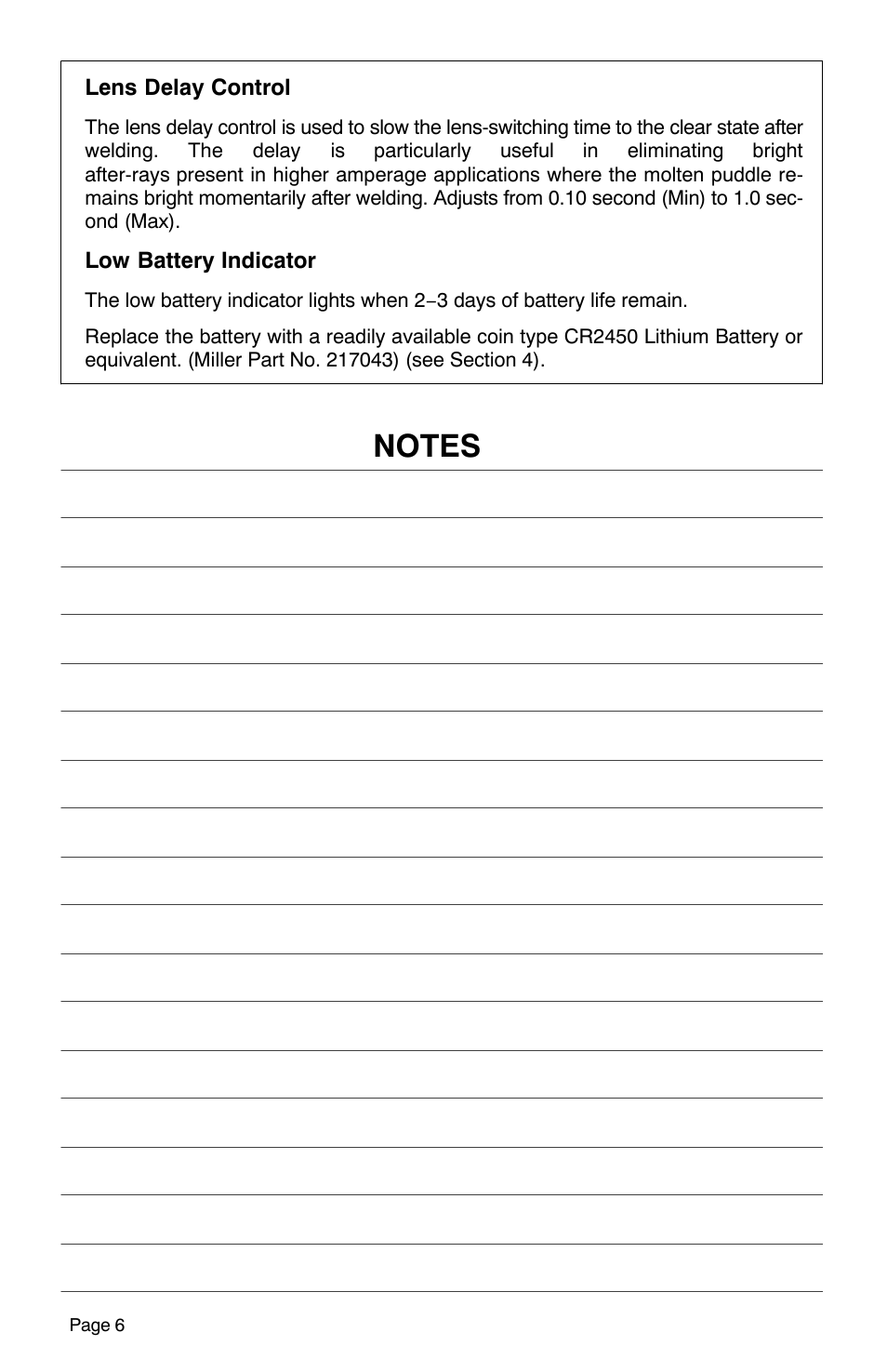 Miller Electric XLix User Manual | Page 8 / 24