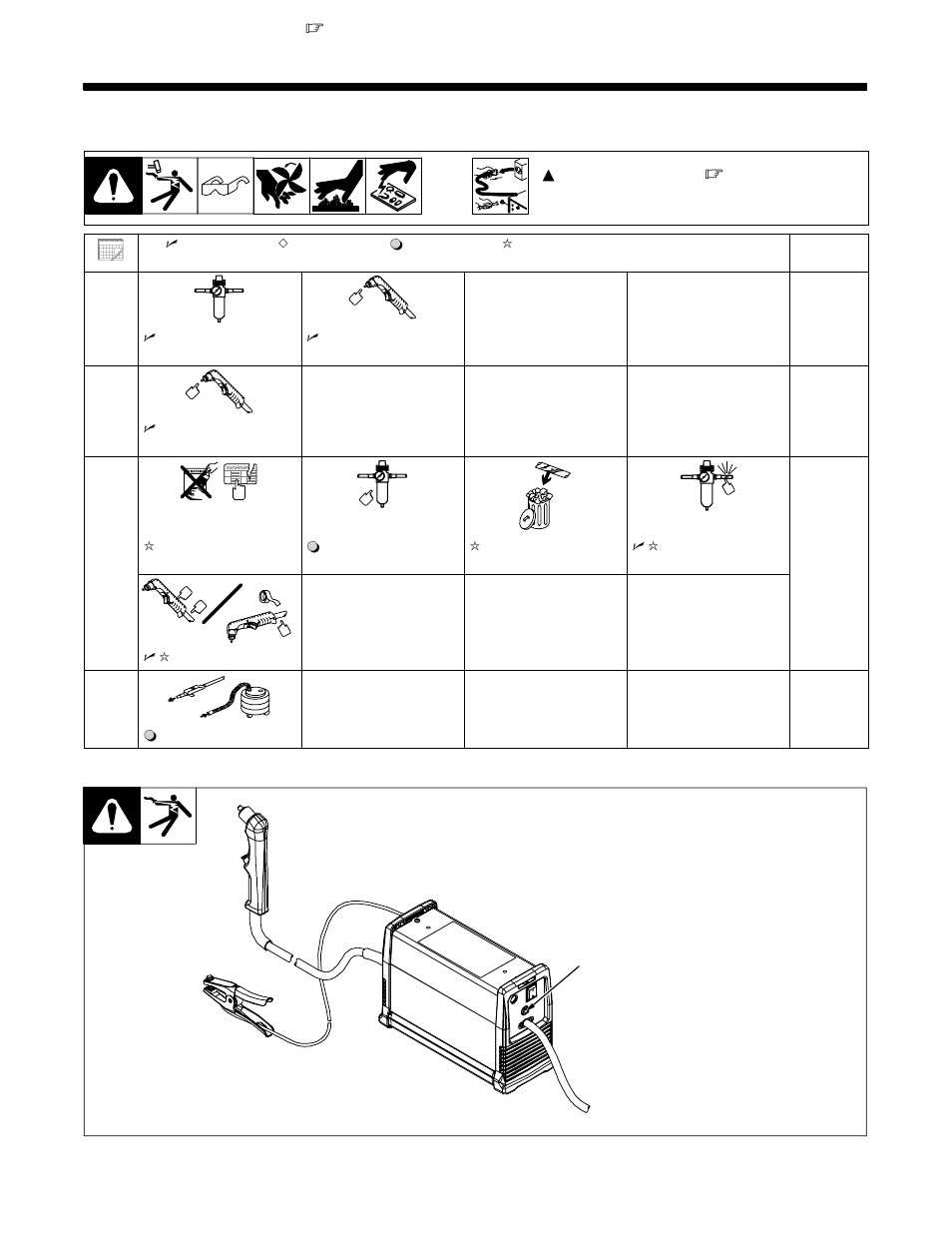 Section 6 − maintenance & troubleshooting, Routine maintenance, Overload protection | 1. routine maintenance, 2. overload protection | Miller Electric 375 X-TREME User Manual | Page 22 / 36