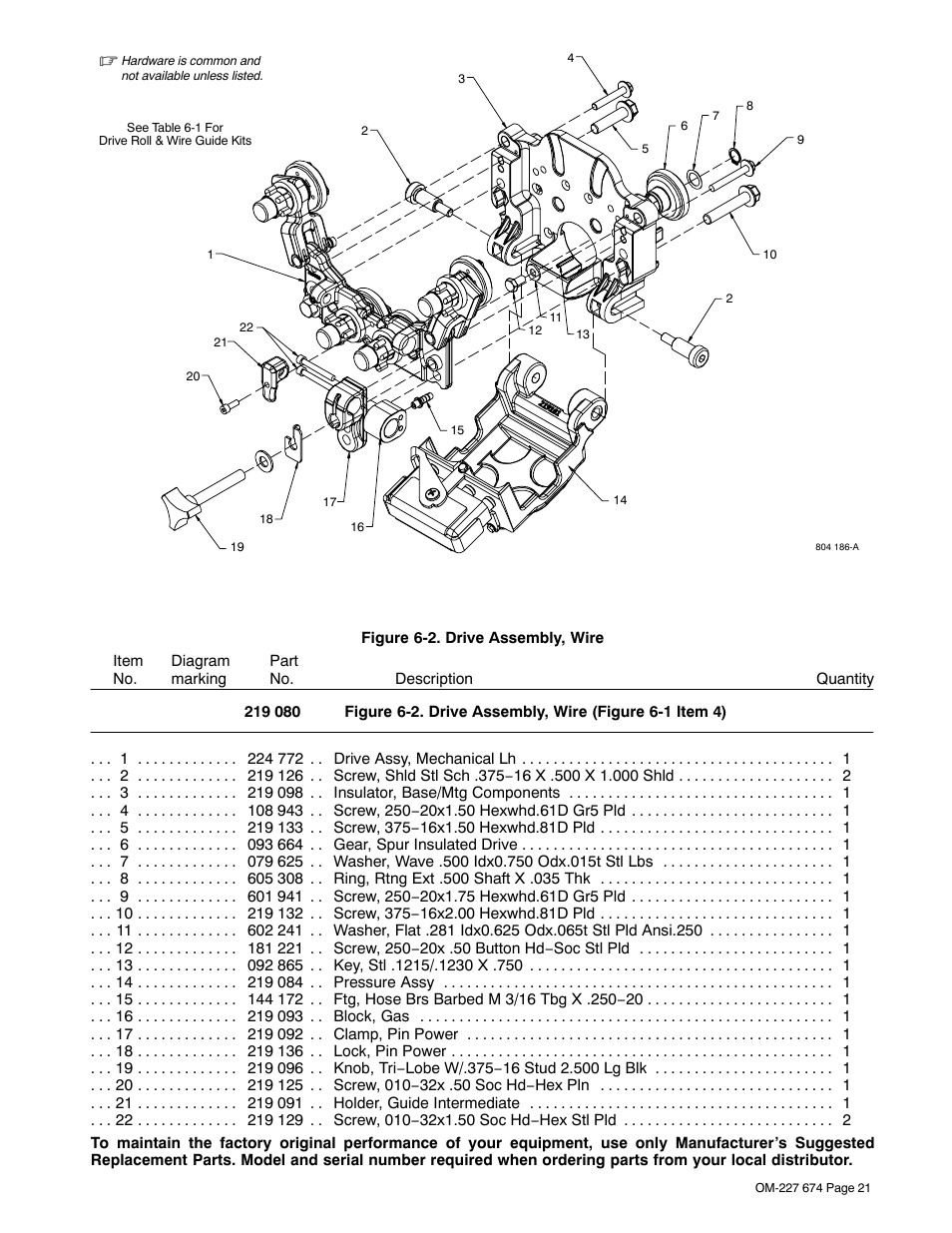 Miller Electric AA40GBU User Manual | Page 25 / 28