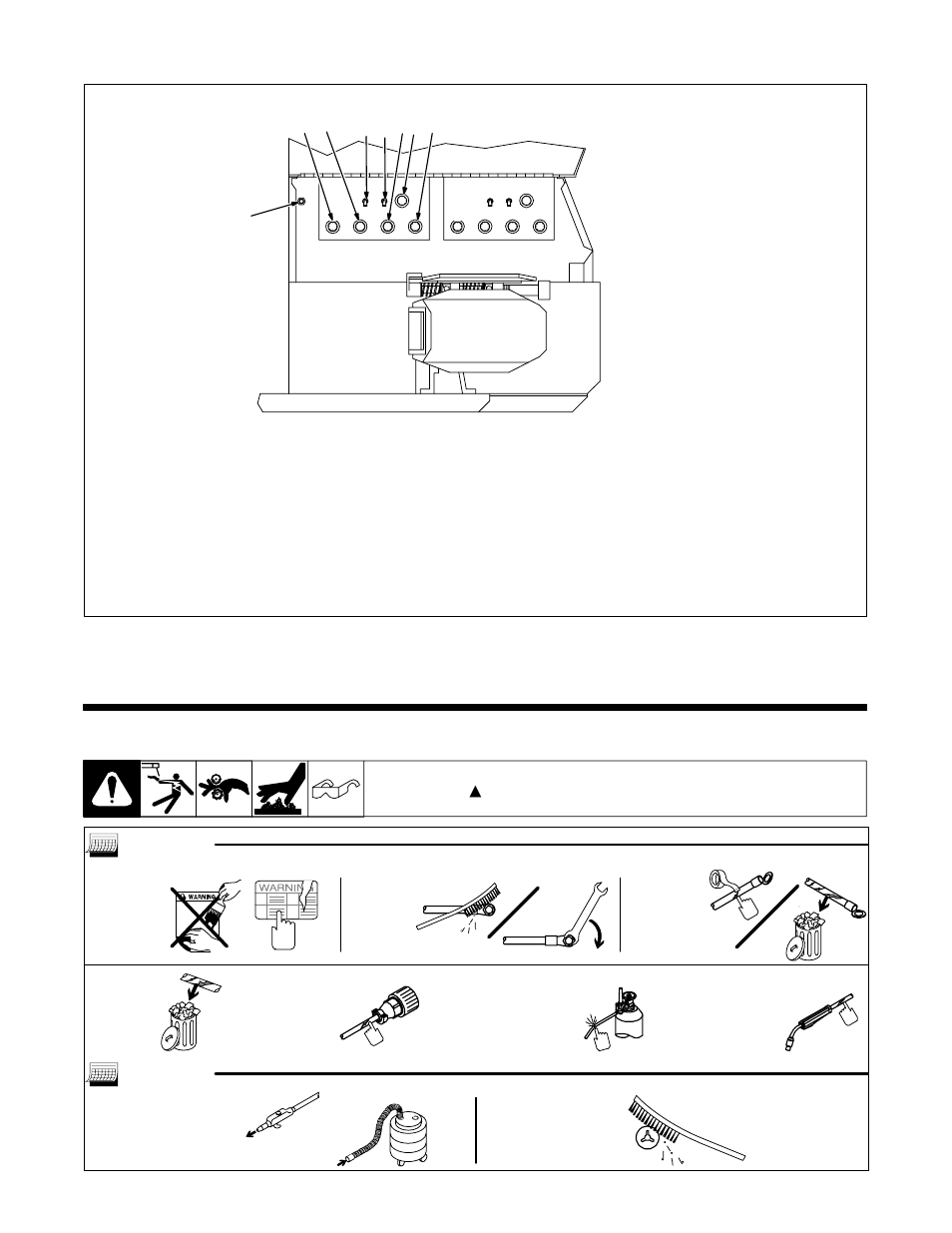 1. routine maintenance | Miller Electric D-64 User Manual | Page 23 / 40