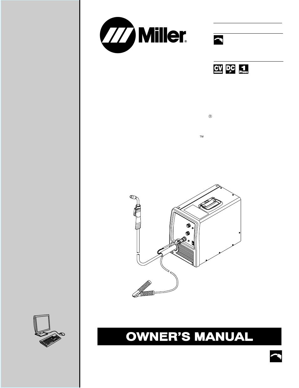 Miller Electric Millermatic 180 User Manual | 60 pages