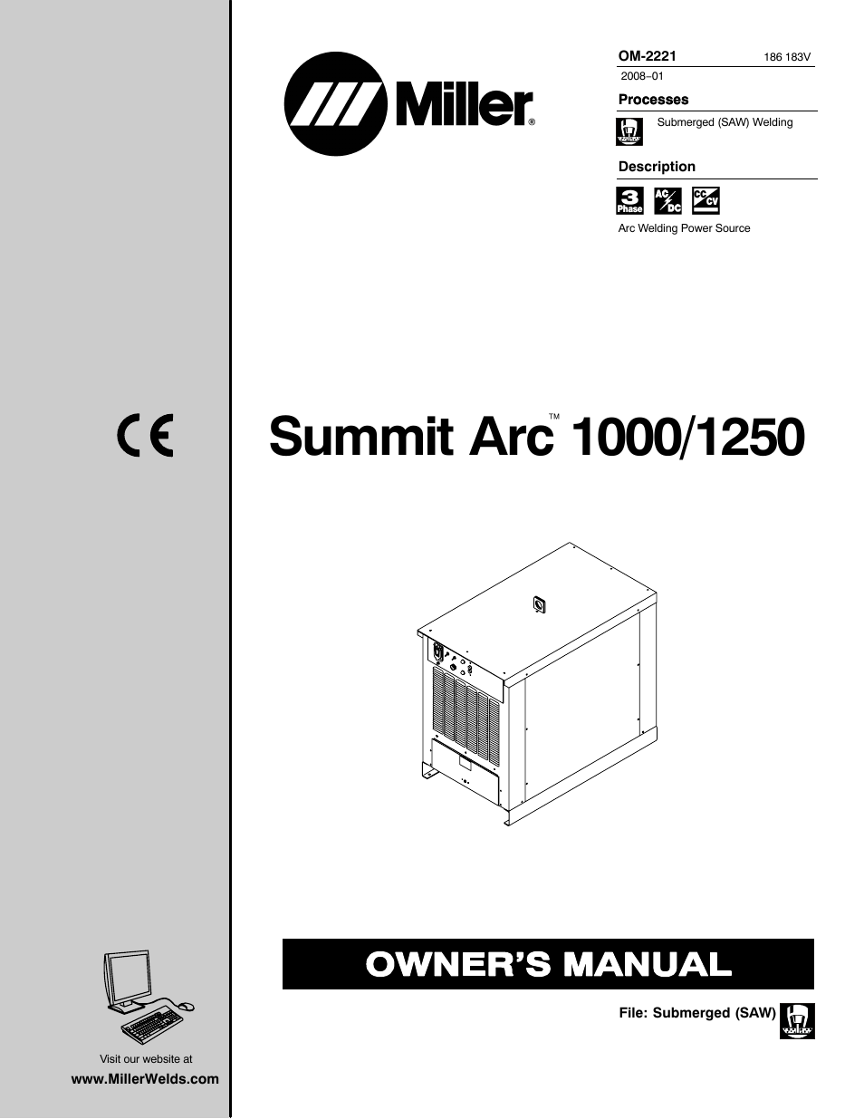 Miller Electric 1000 User Manual | 46 pages