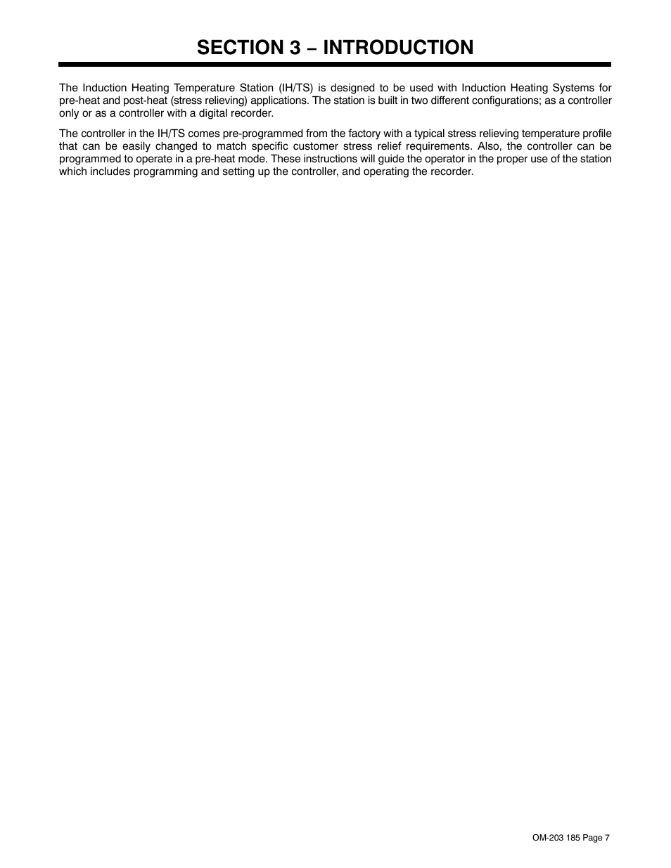 Section 3 − introduction | Miller Electric IH User Manual | Page 11 / 76