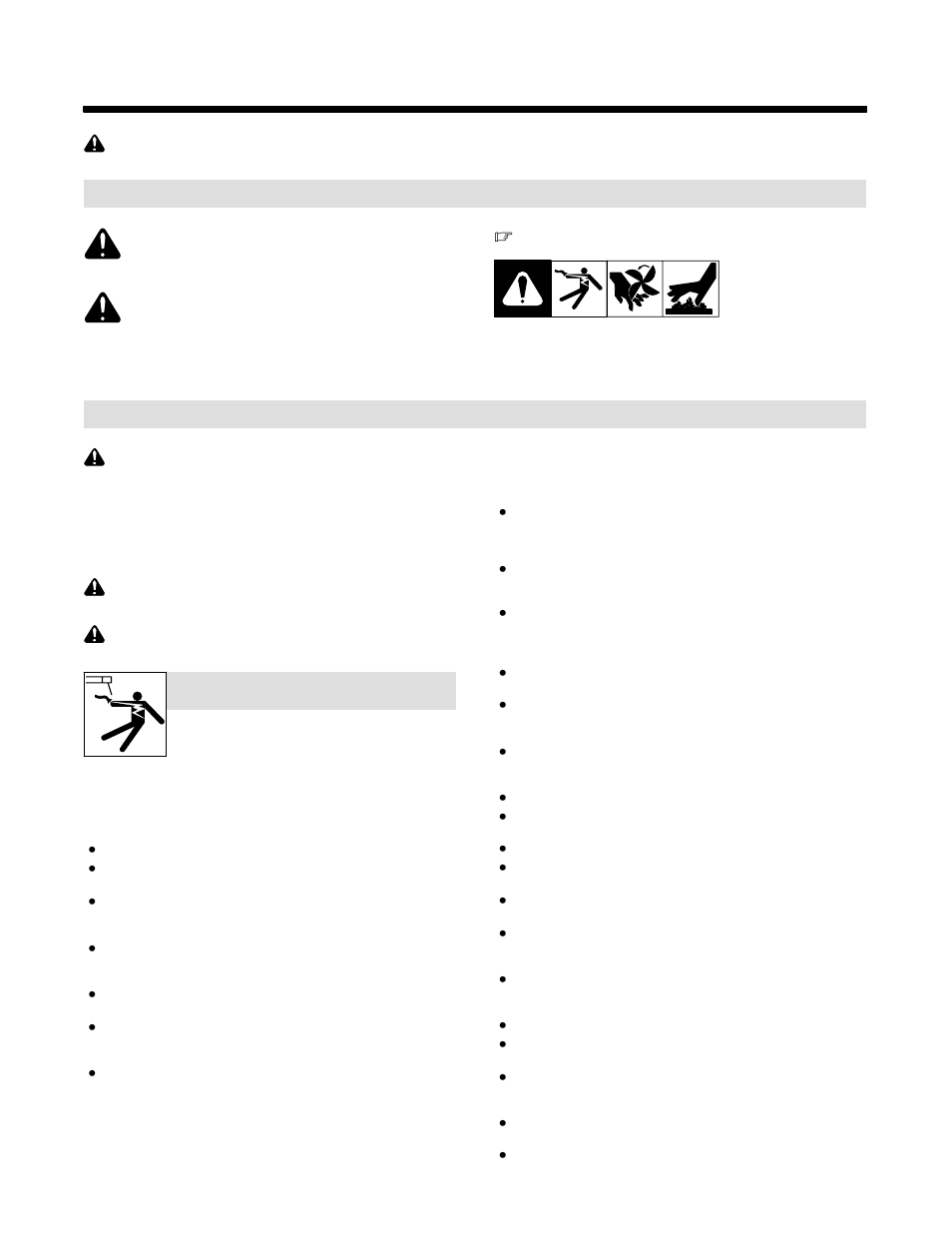 Symboles utilisés, Dangers relatifs au soudage à l’arc, Consignes de sécurité − lire avant utilisation | 1. symboles utilisés, 2. dangers relatifs au soudage à l’arc | Miller Electric Axcess 300 User Manual | Page 11 / 56