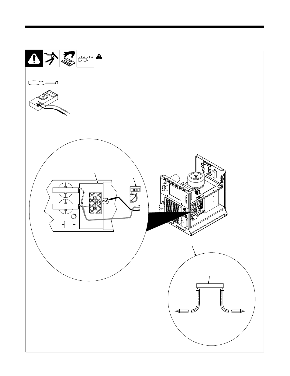 Section 9 − troubleshooting | Miller Electric Axcess 300 User Manual | Page 39 / 56