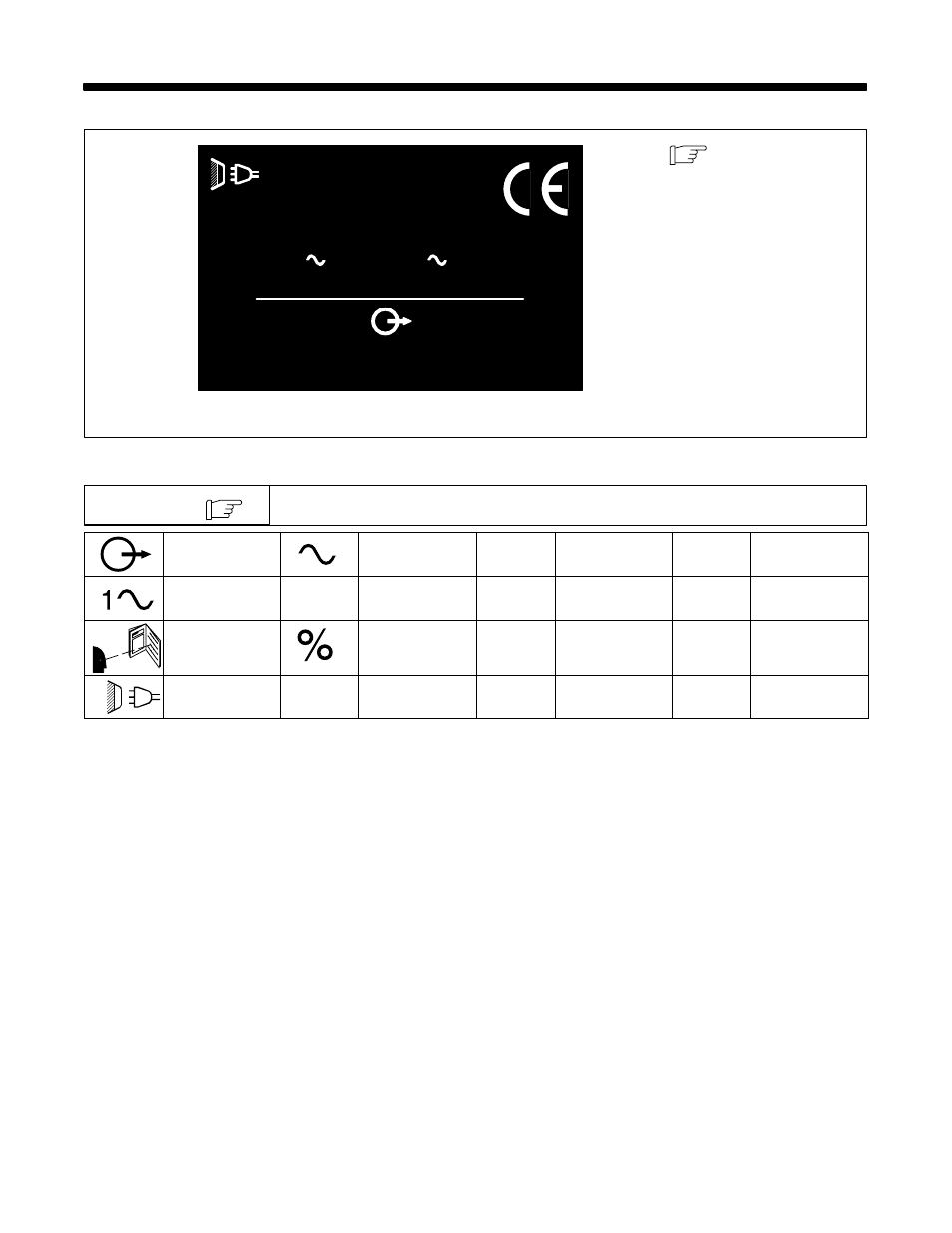 Section 2 − definitions, Manufacturer’s rating label for ce products, Symbols and definitions | Miller Electric WC-24 User Manual | Page 13 / 20