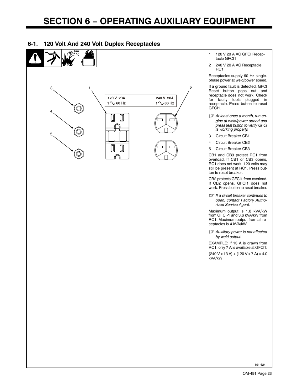 Miller Electric Big Blue 502P User Manual | Page 27 / 64
