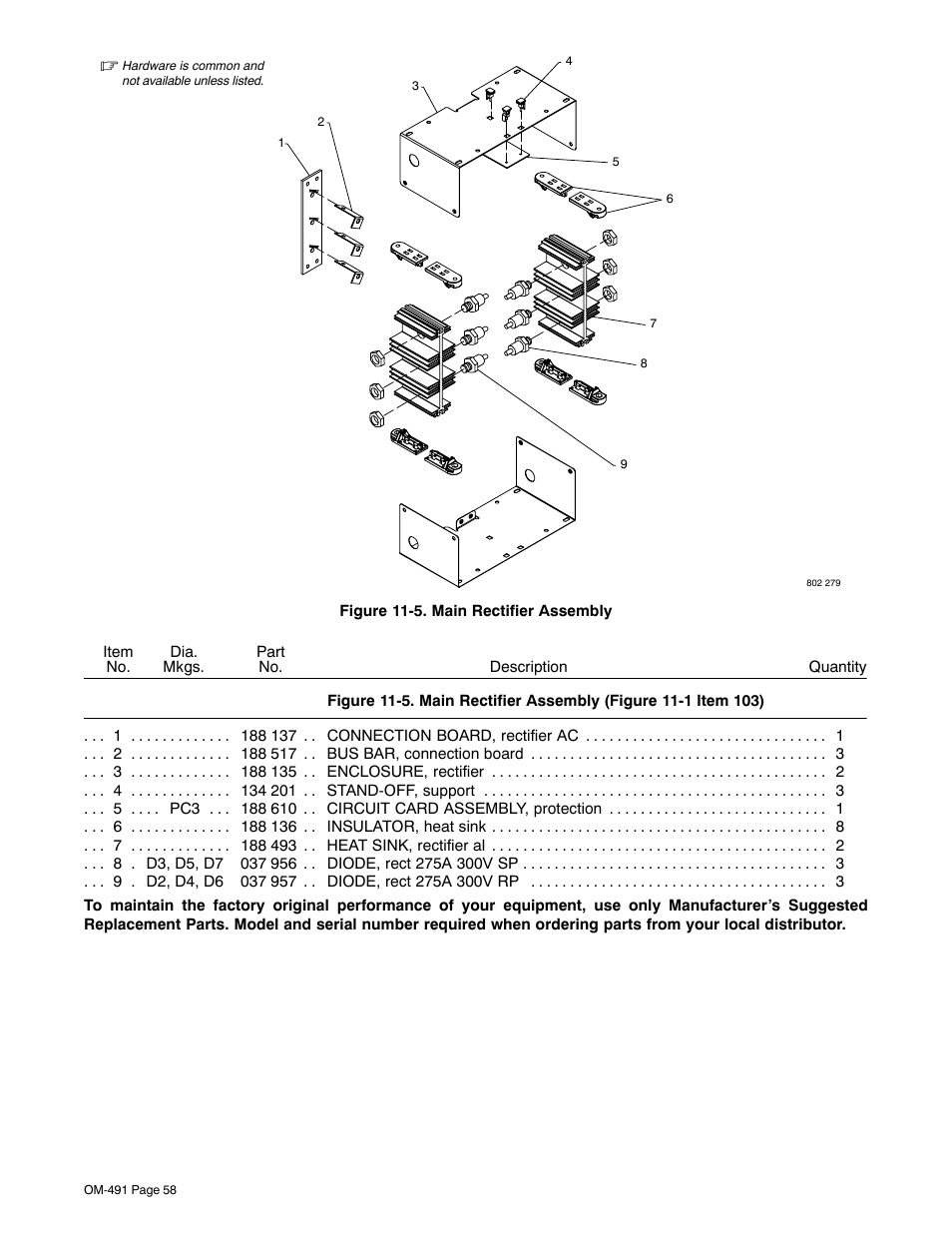 Figure 11-5 | Miller Electric Big Blue 502P User Manual | Page 62 / 64