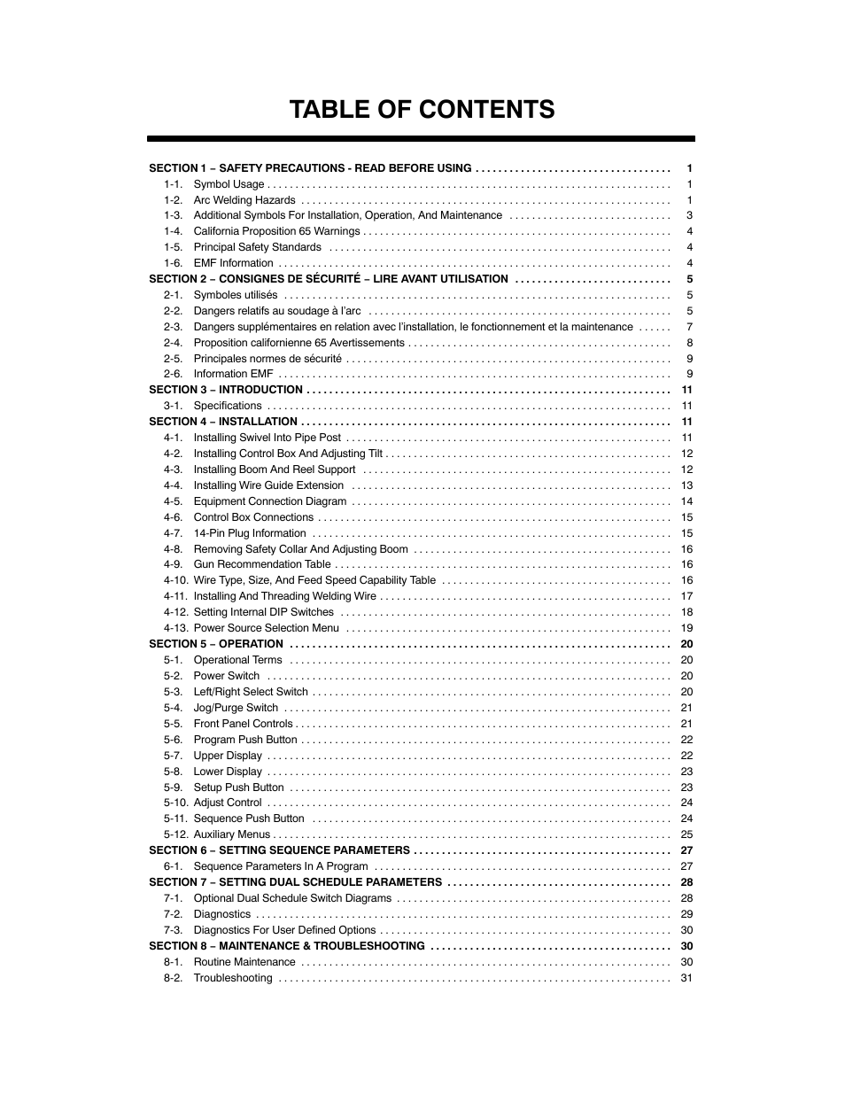 Miller Electric and DS-74DX16 User Manual | Page 3 / 52