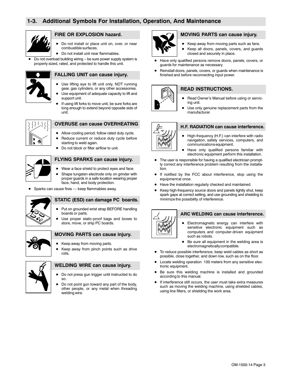 Miller Electric and DS-74DX16 User Manual | Page 7 / 52