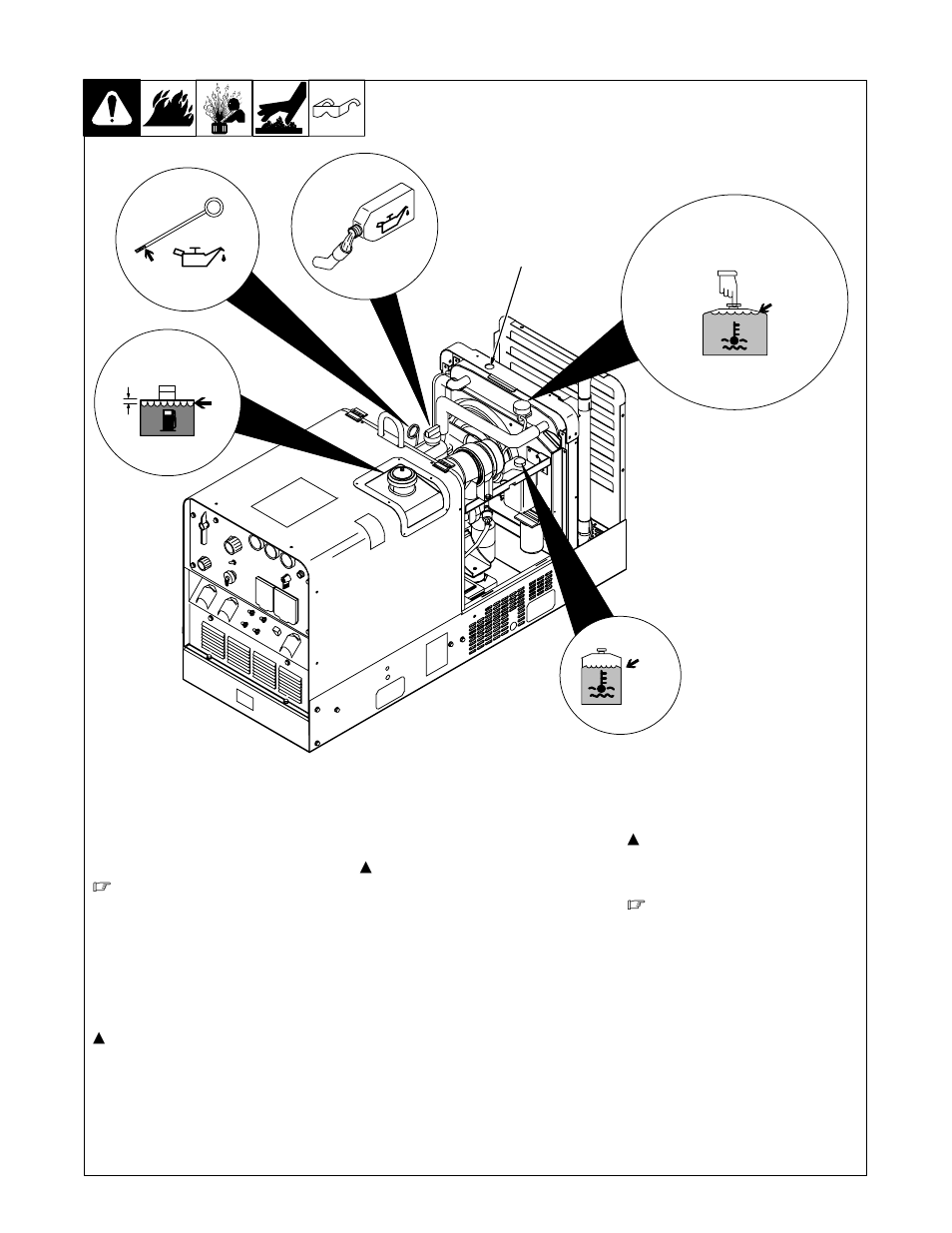 2. engine prestart checks | Miller Electric Trailblazer Pro 350 User Manual | Page 19 / 68