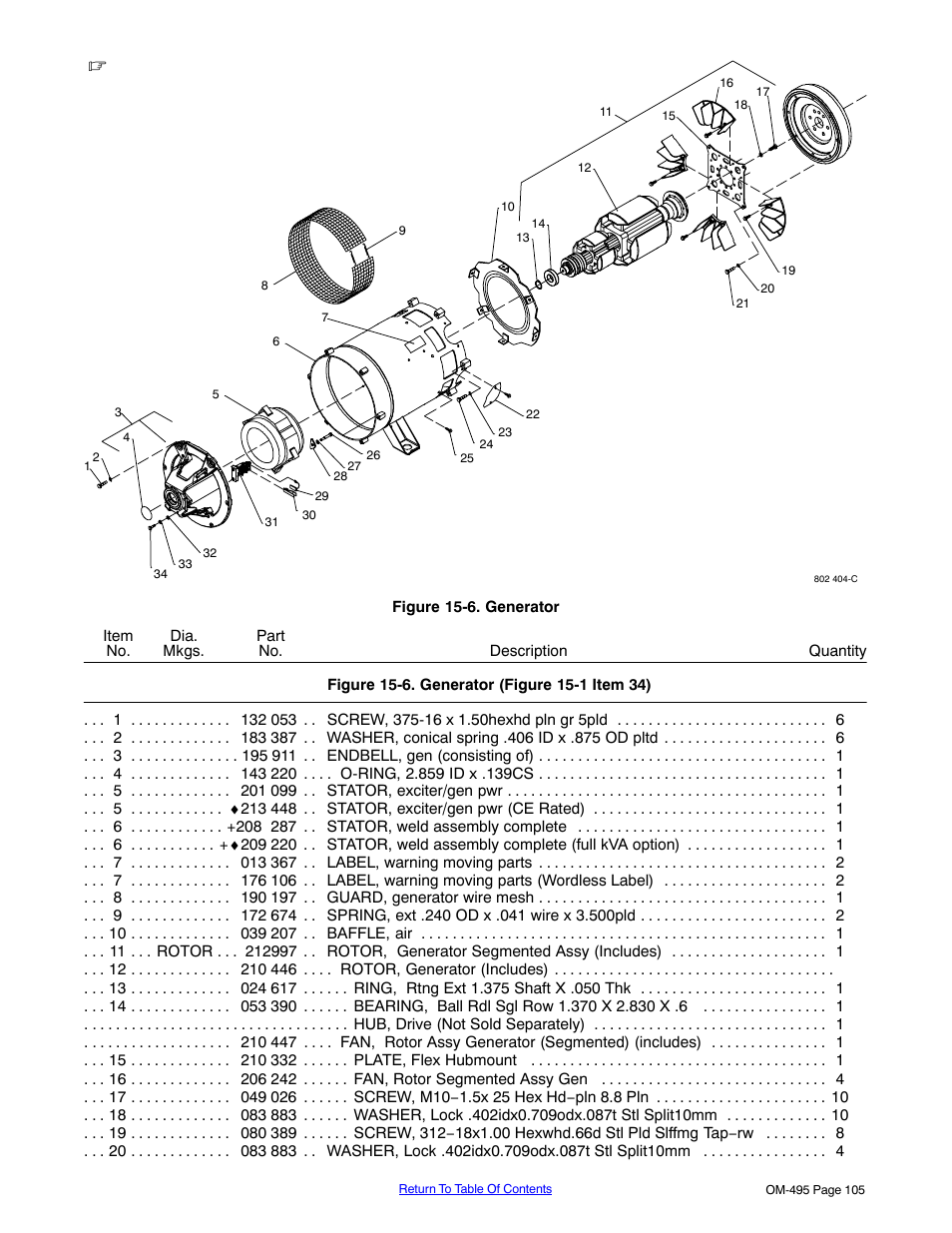 Miller Electric Big Blue 402D User Manual | Page 111 / 116